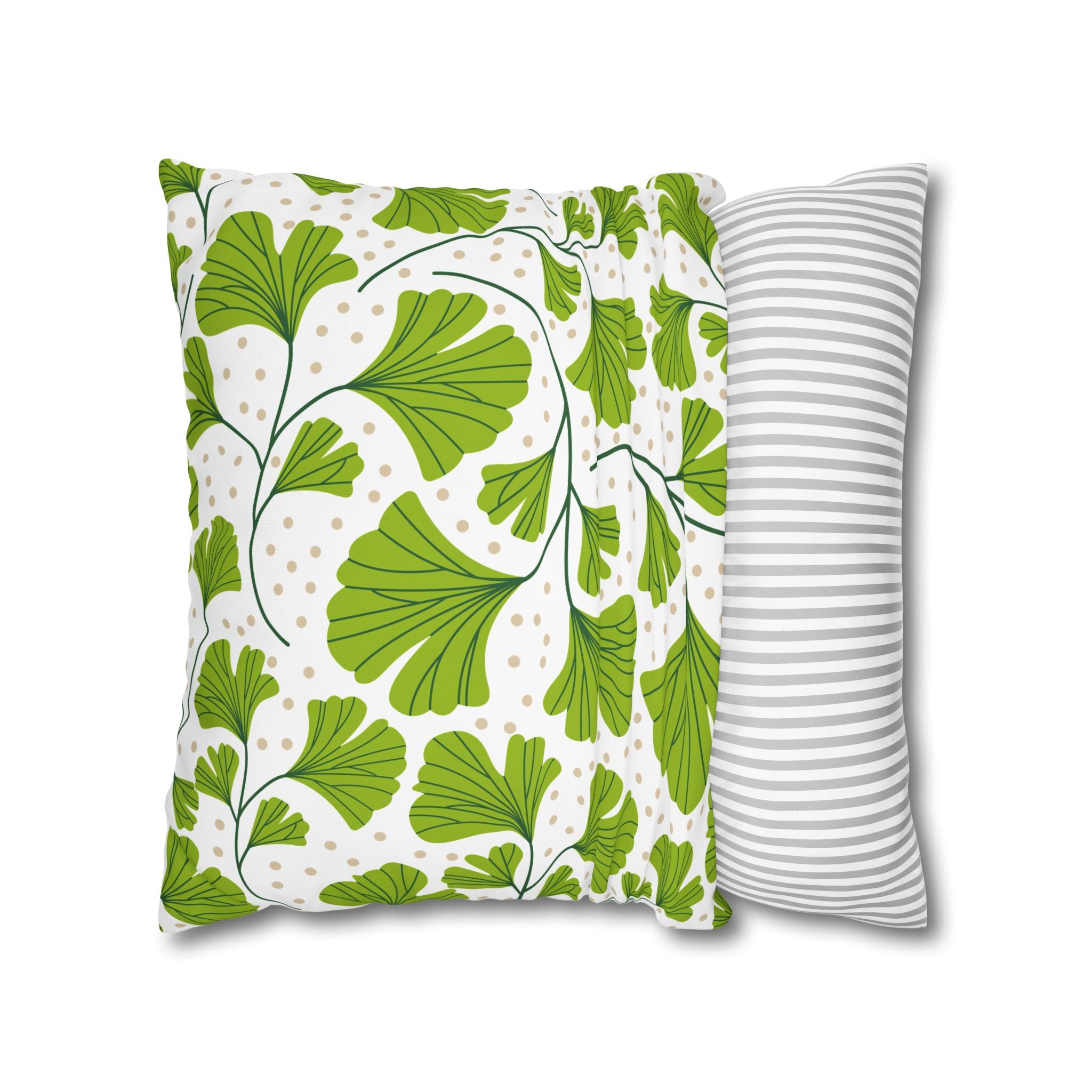 Ginkgo Biloba Pillowcase - Modern Botanical