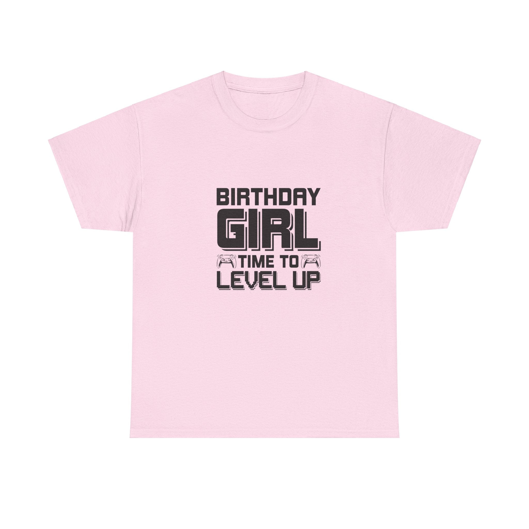 Birthday Girl Level Up Gamer T-Shirt