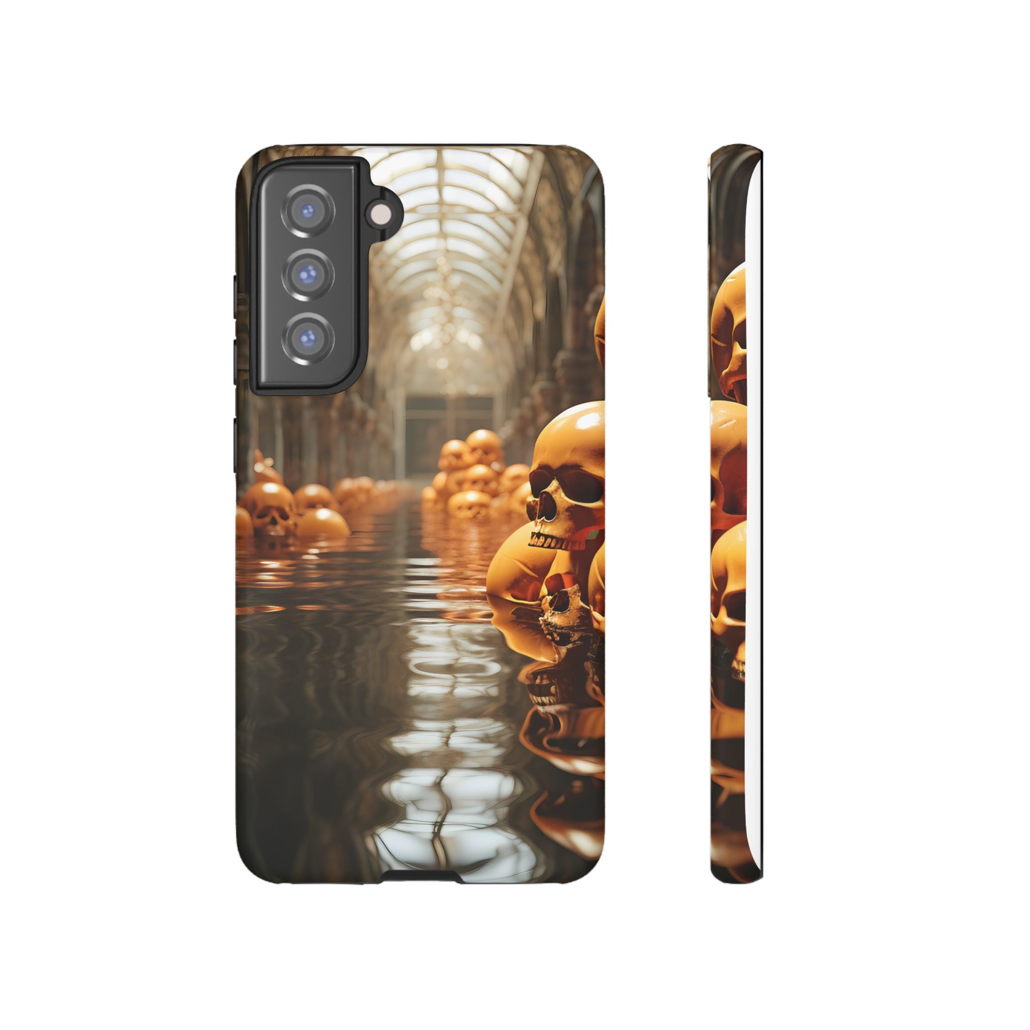 Gothic Skull Corridor Samsung Case