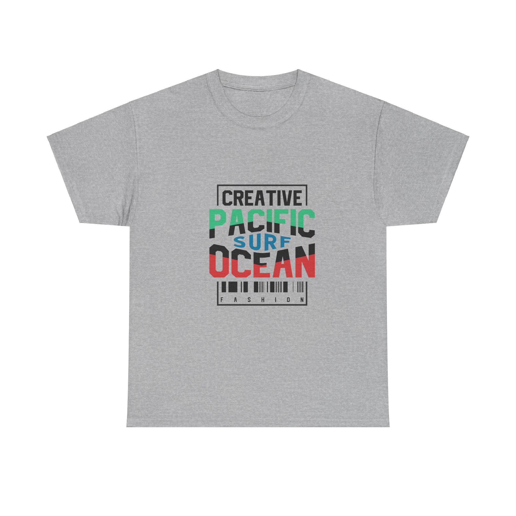 Creative Pacific Ocean Surf Fashion Tee