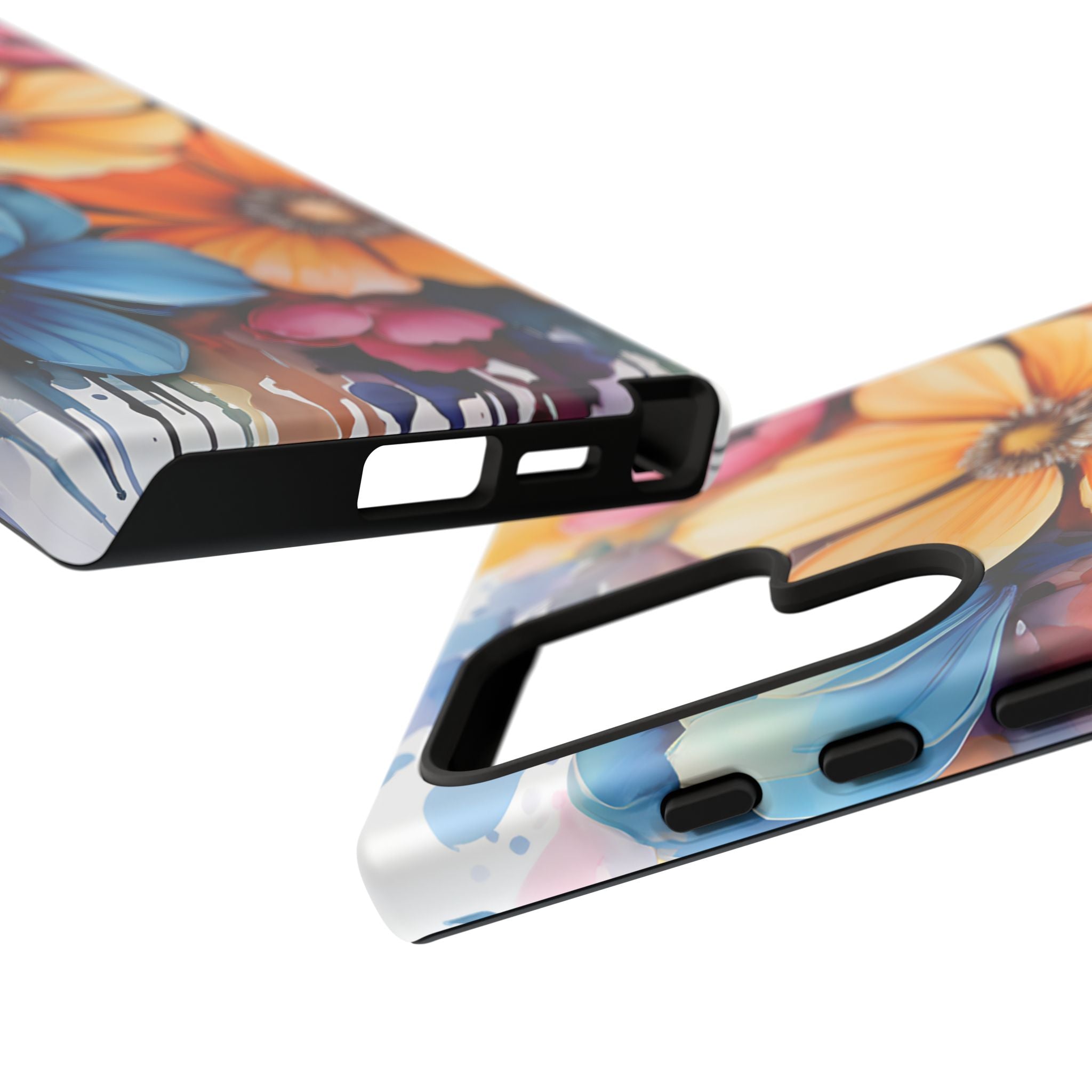 Vibrant Floral Watercolor Samsung Case