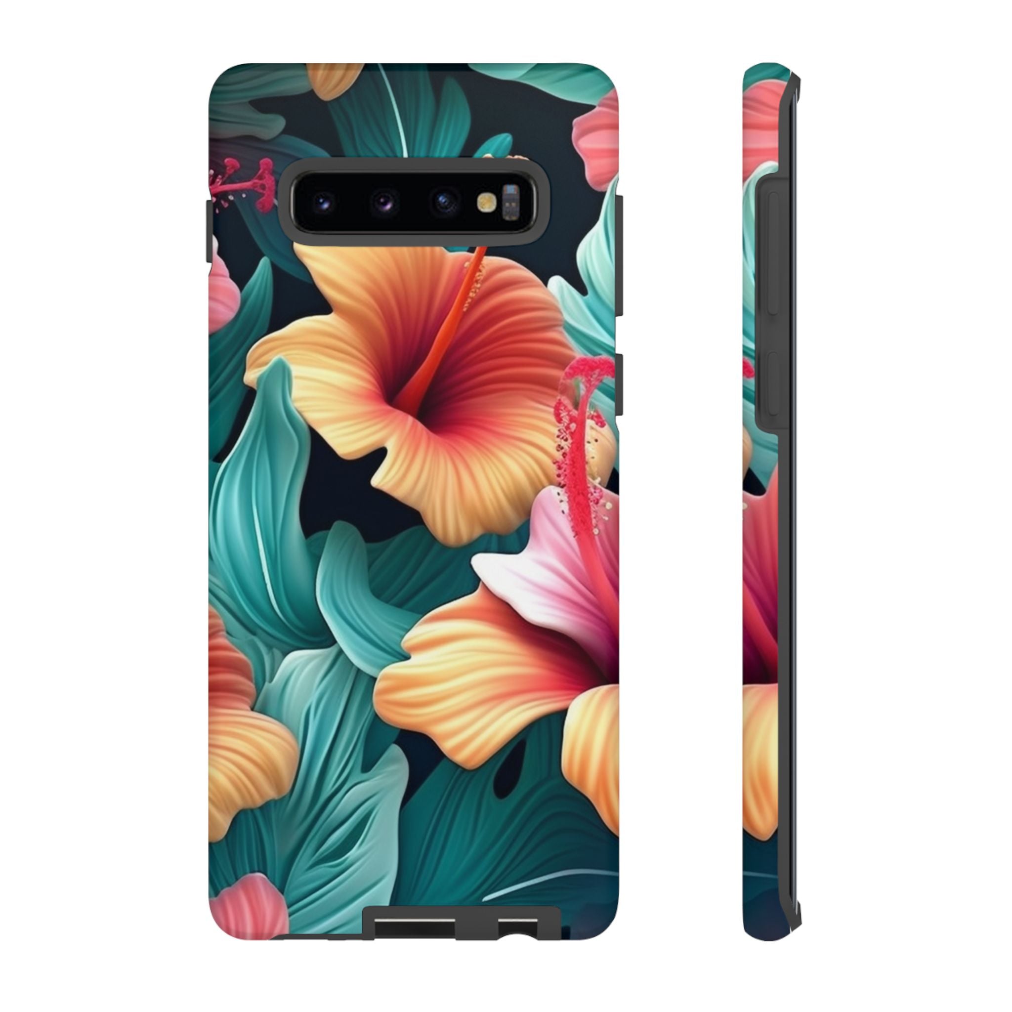 Vibrant Hibiscus Samsung Phone Case