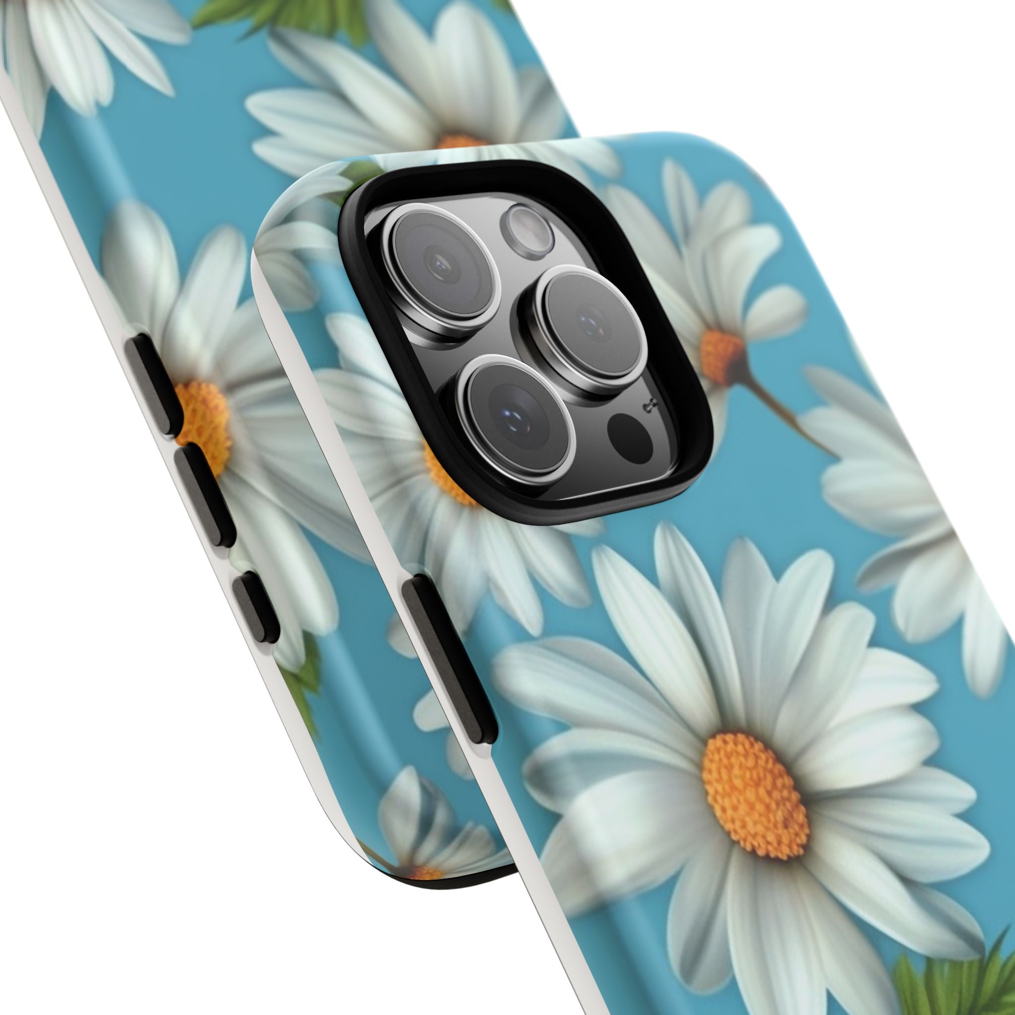 Vibrant Daisy Hexagon iPhone Case