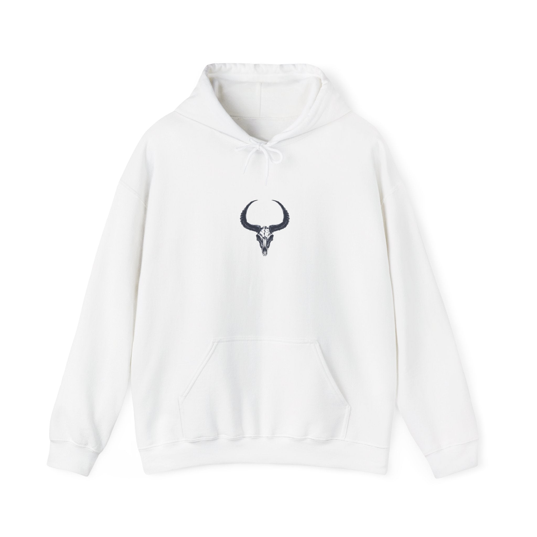 Vintage Bull Skull Hoodie