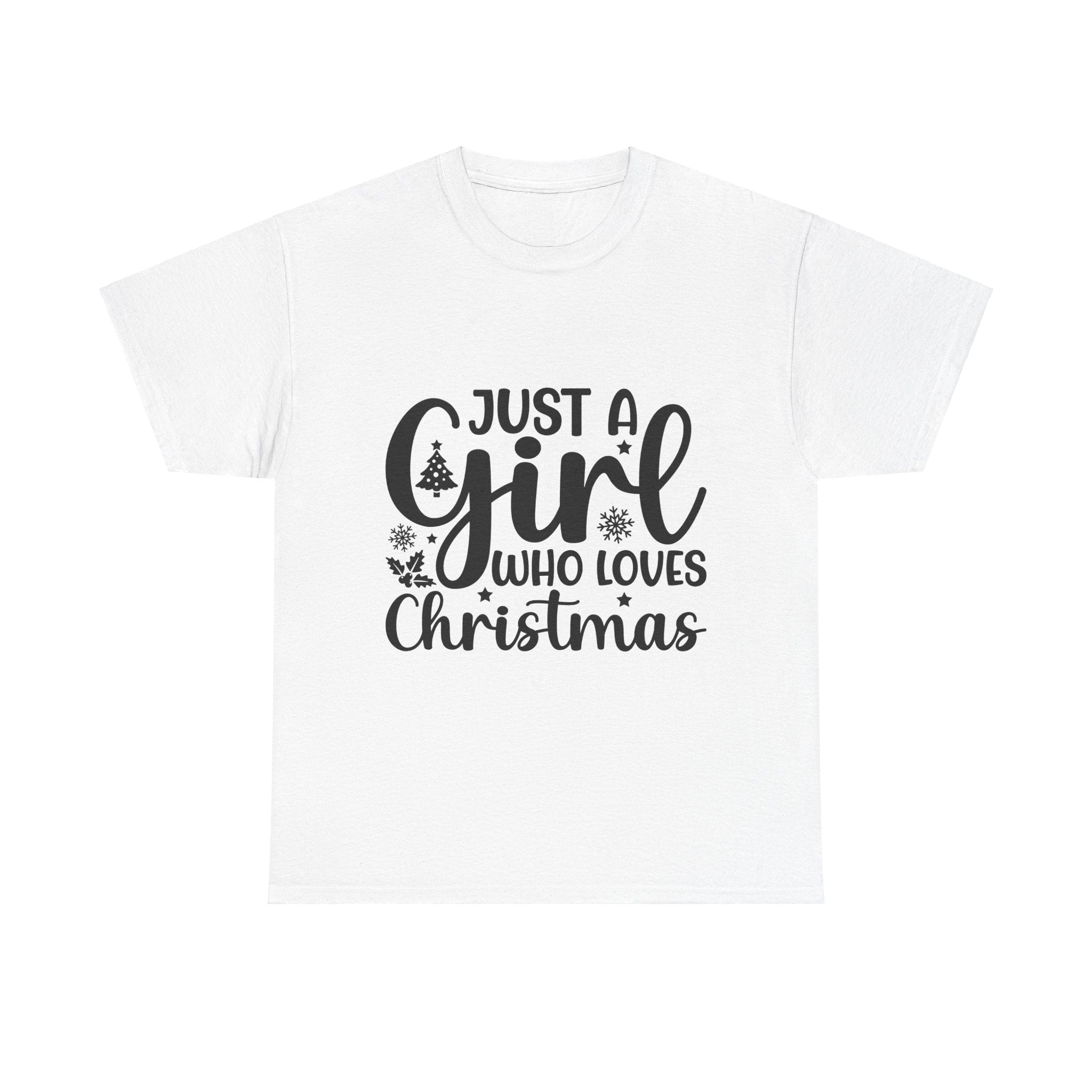 Black Christmas T-Shirt: Minimalist Xmas