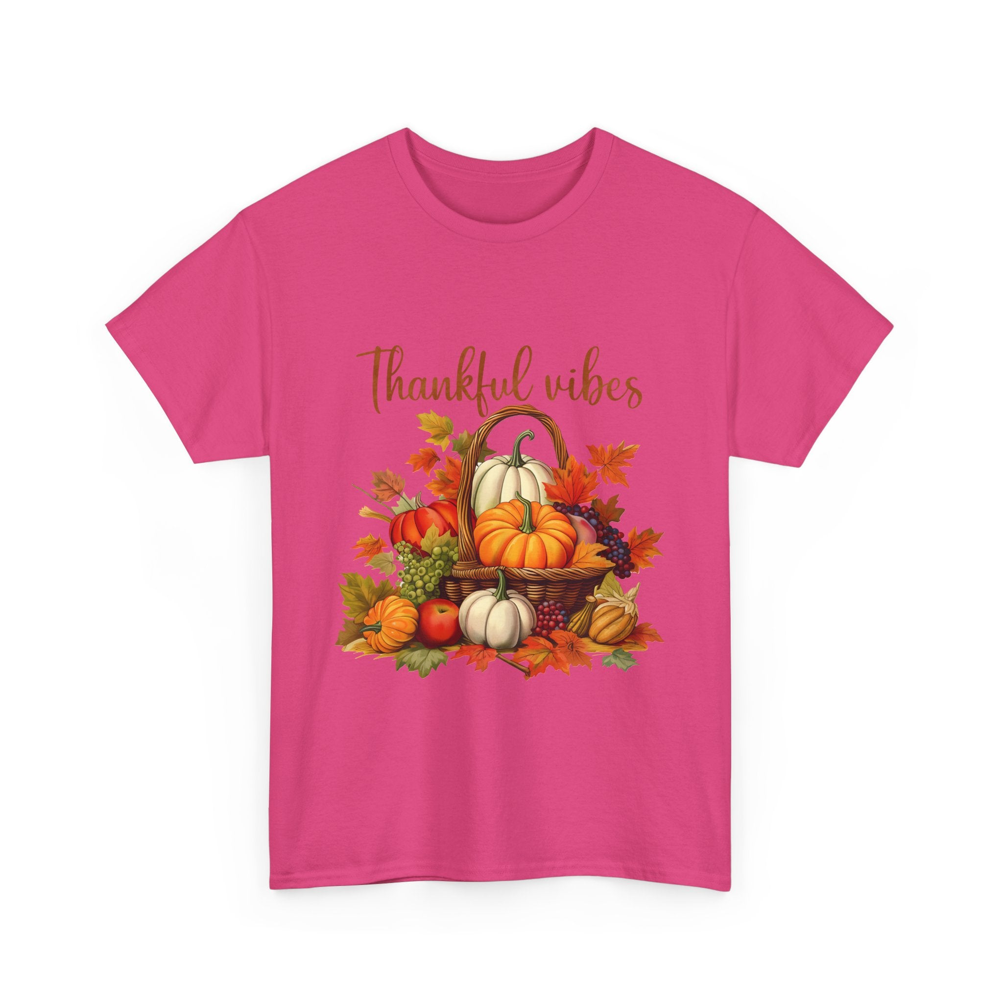 Thankful Vibes Autumn Harvest T-Shirt