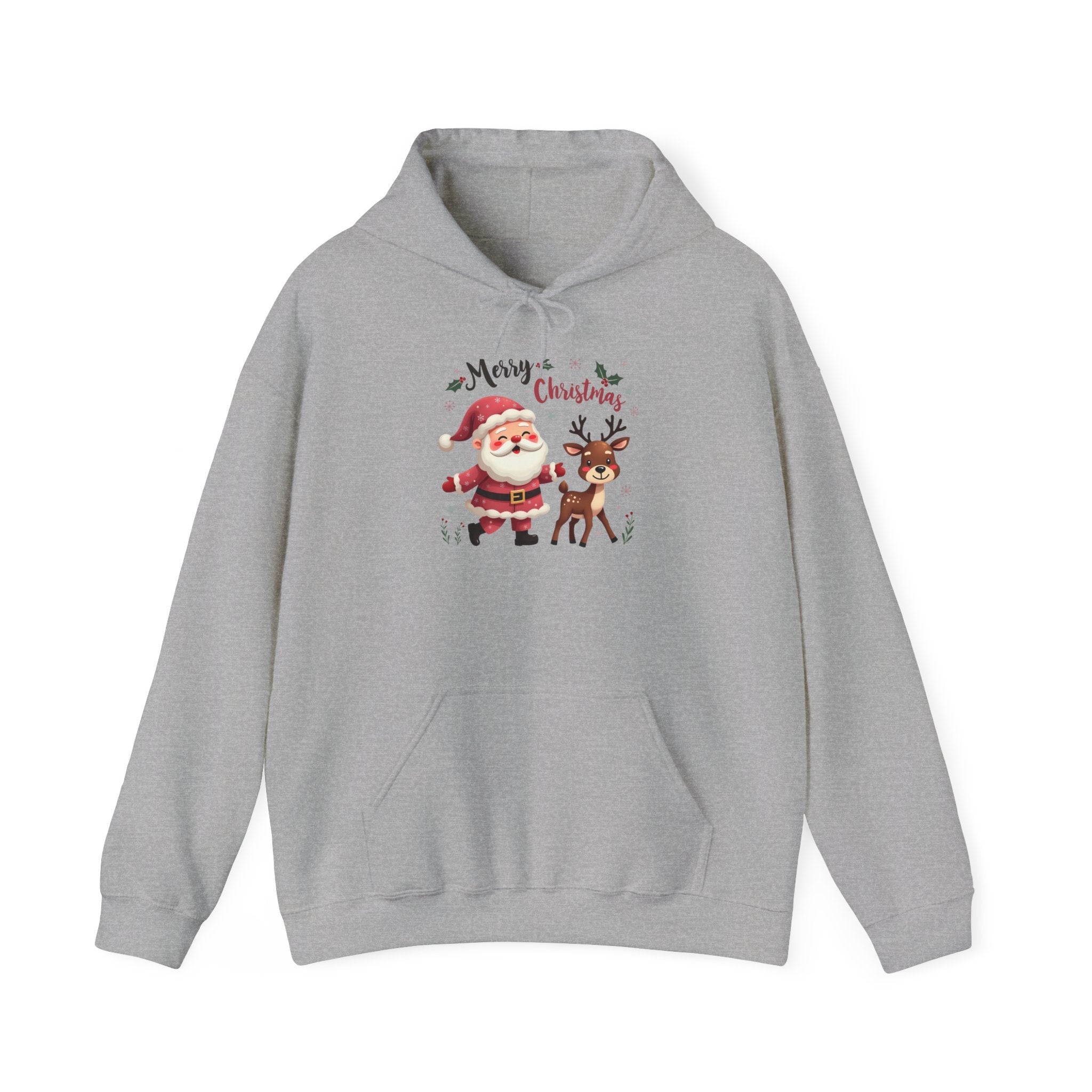 Santa & Reindeer Christmas Hoodie