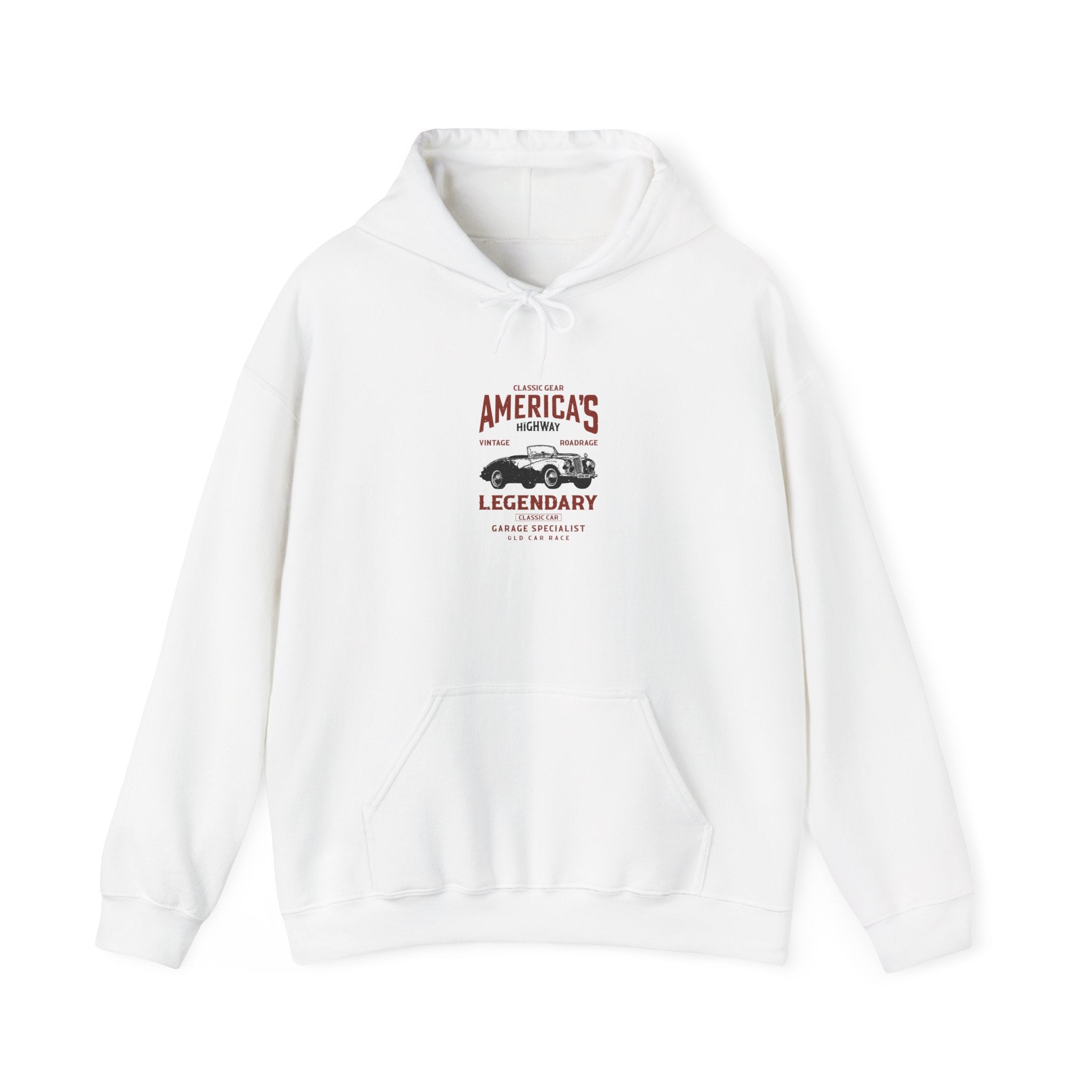 Vintage Road Rage Classic Car Hoodie