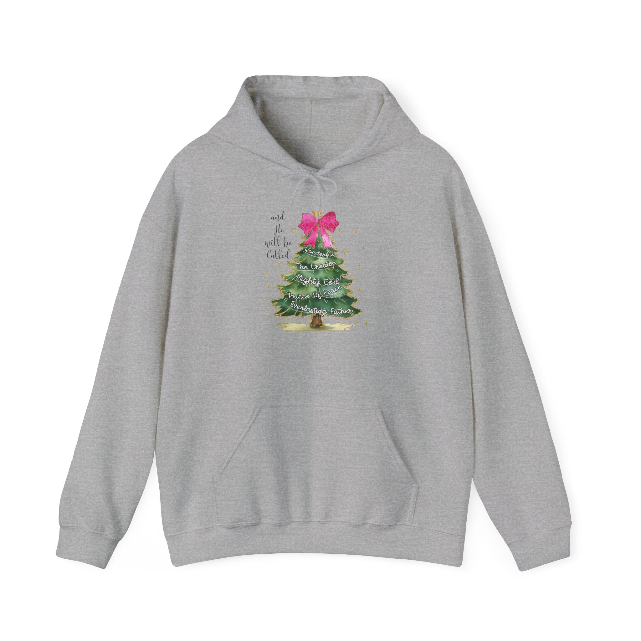 Watercolor Christmas Tree Hoodie