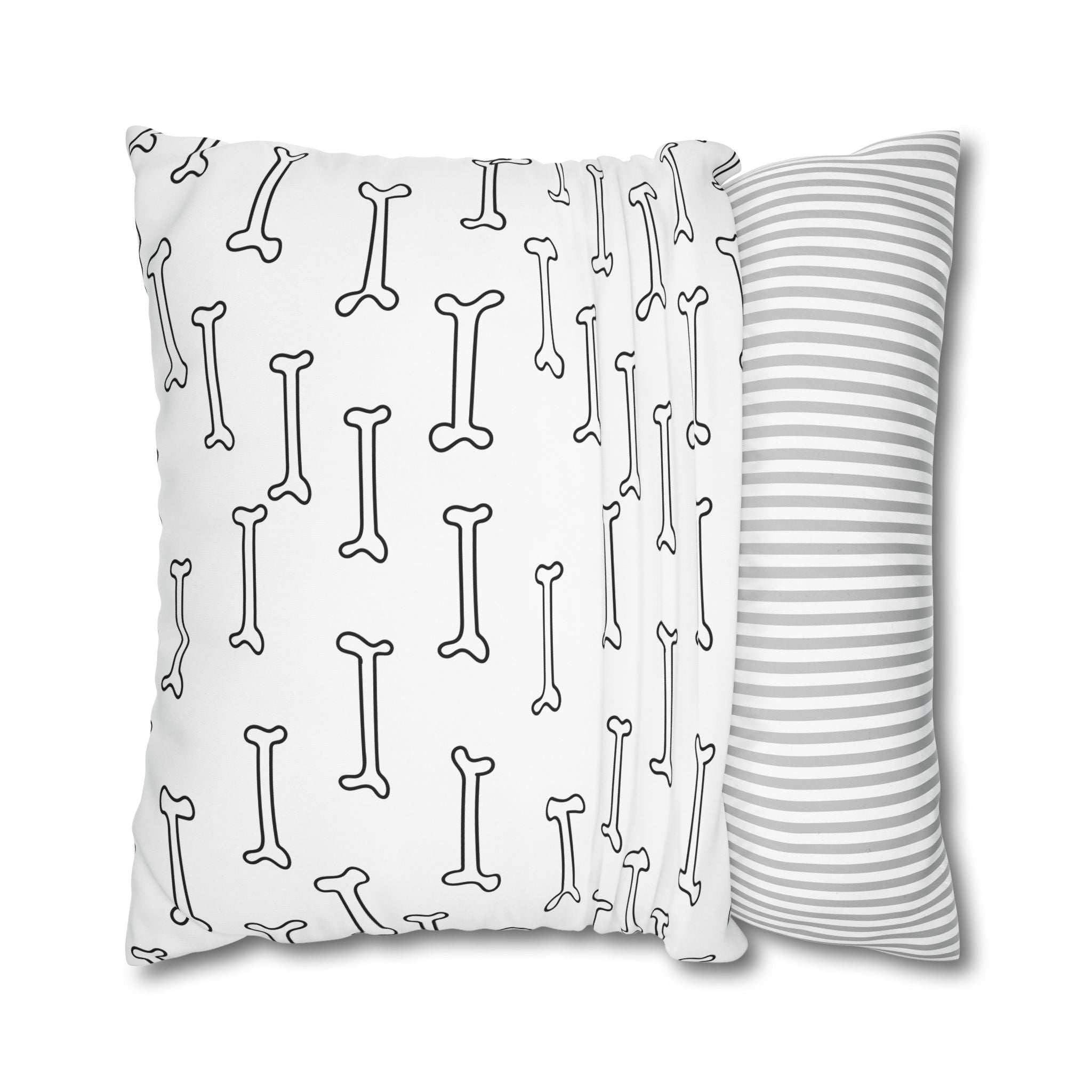 Spooky Cute Bone Pillowcase - Halloween Decor