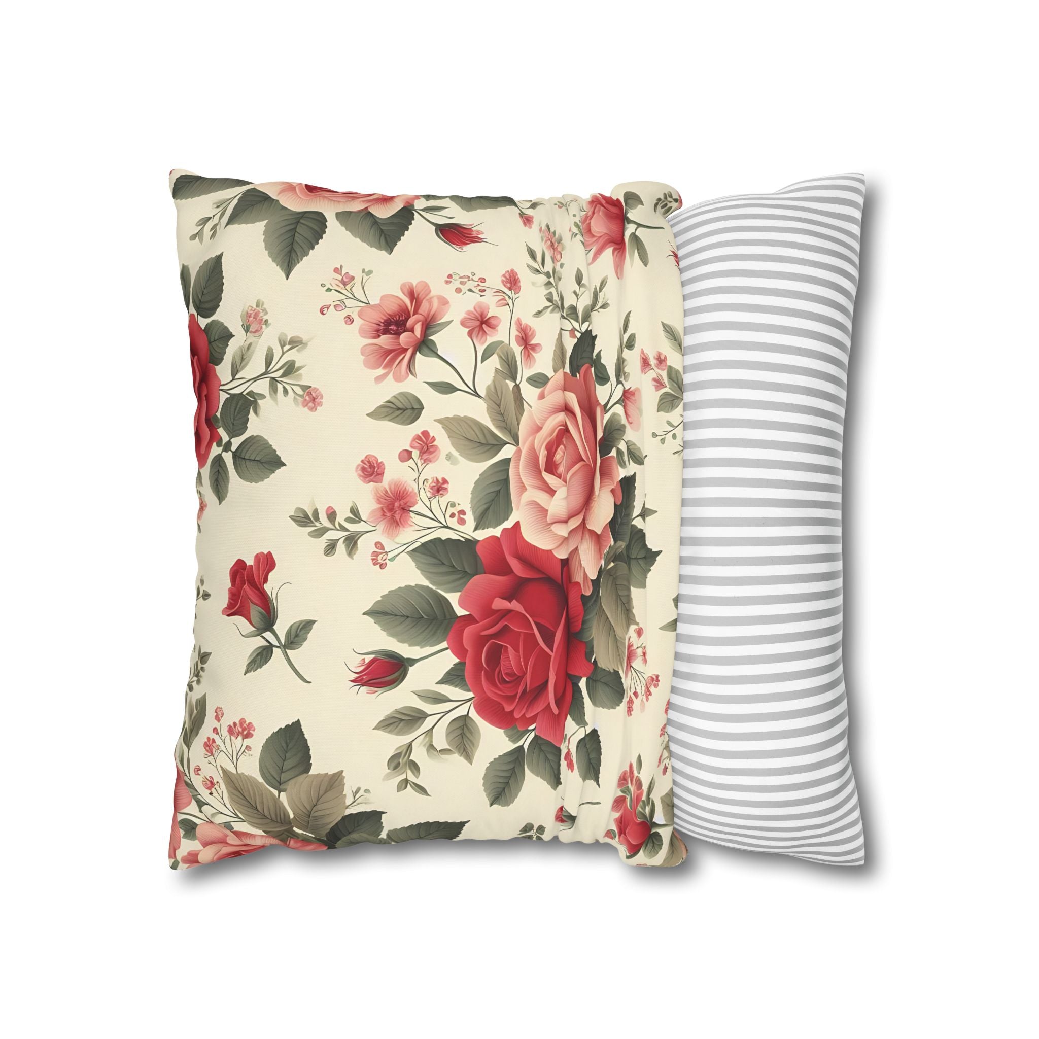 Vintage Rose Pillowcase - Floral Bedding