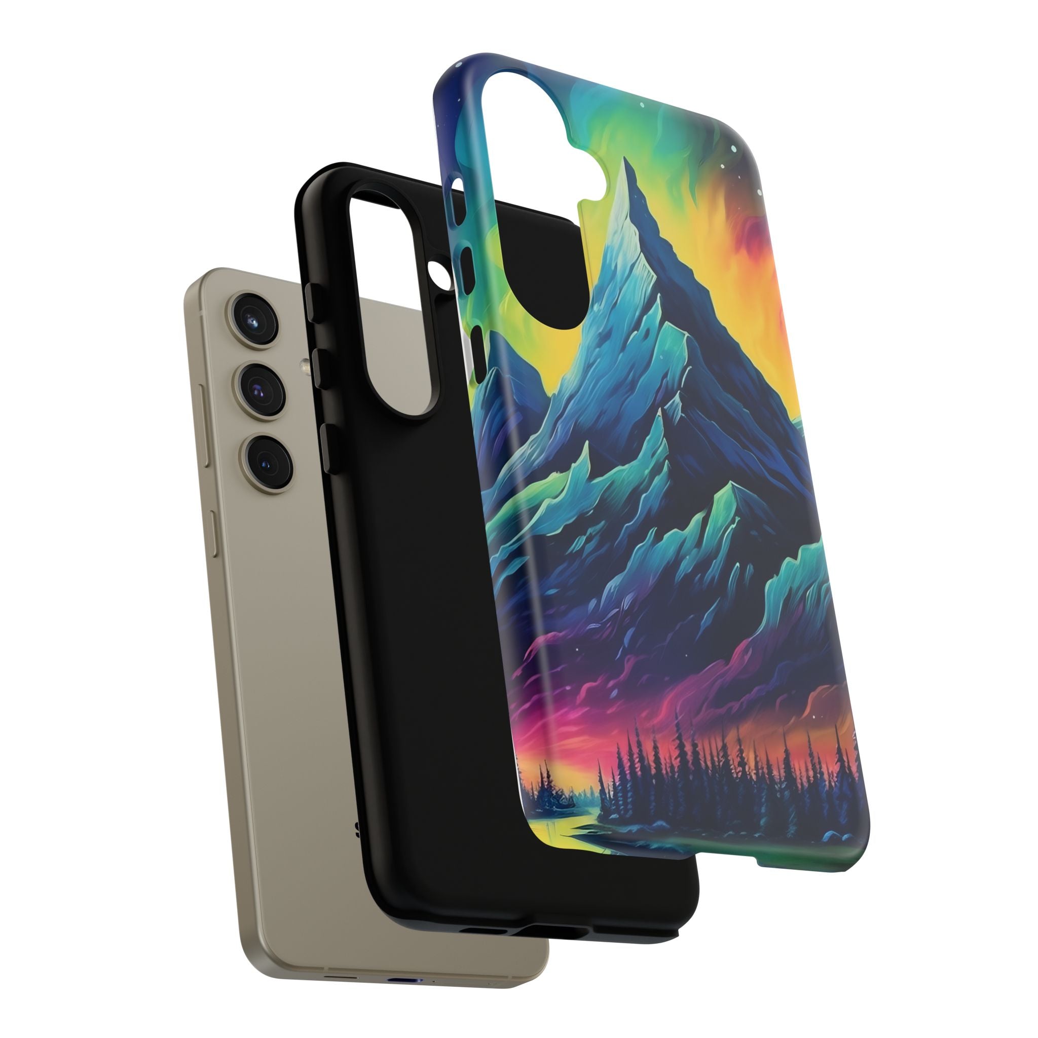 Aurora Mountain Samsung Case