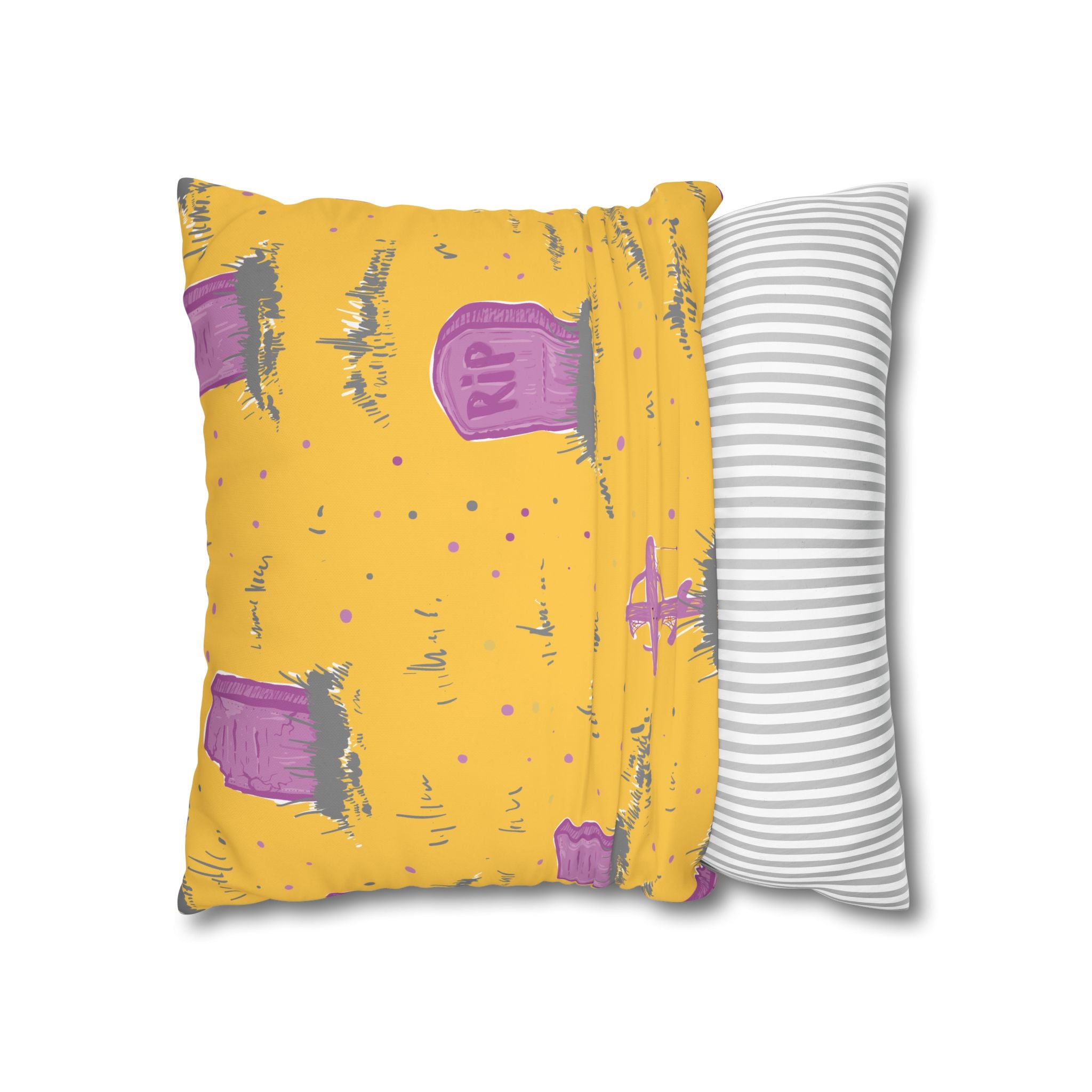 Spooky Cute Graveyard Pillowcase