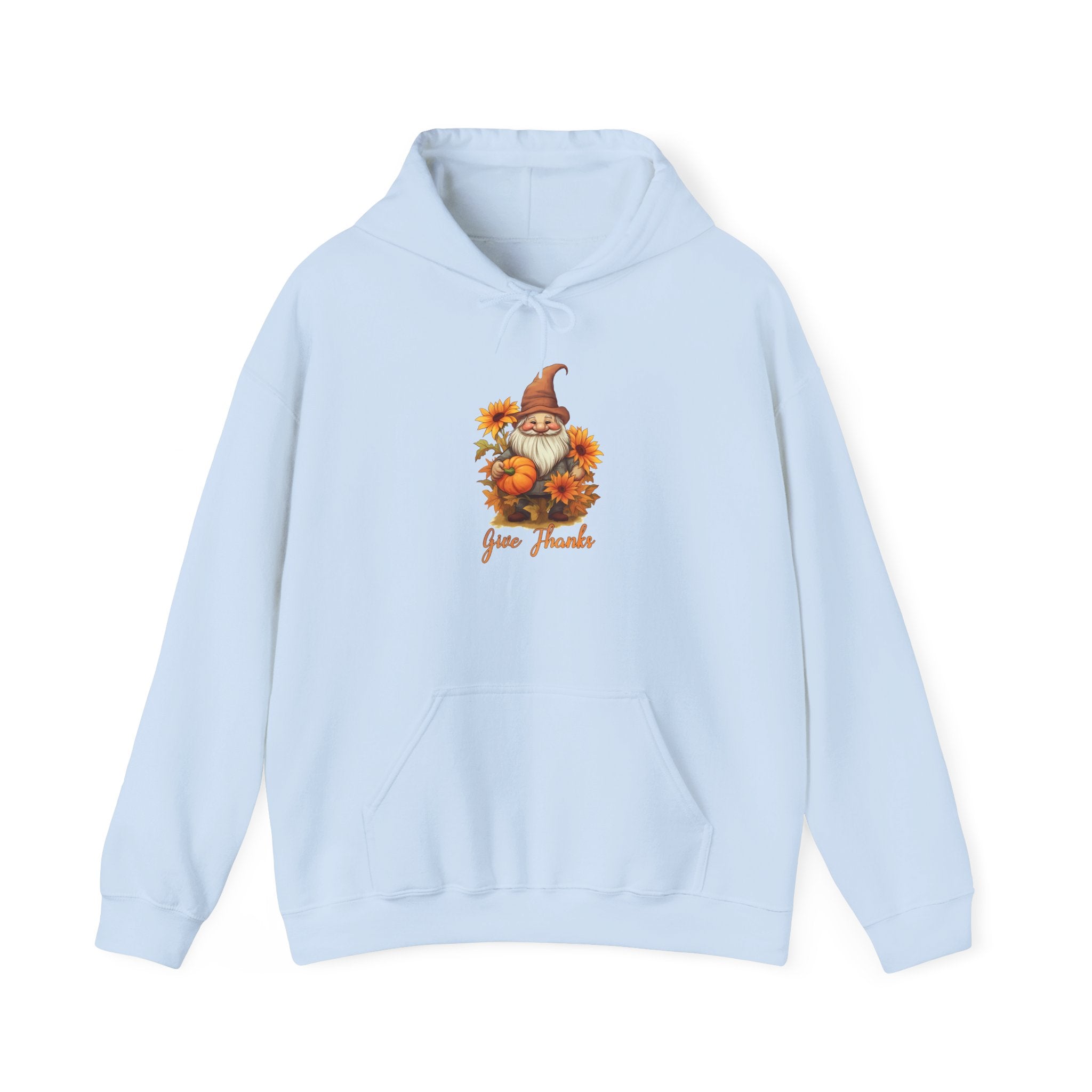 Thanksgiving Gnome Hoodie: Give Thanks!