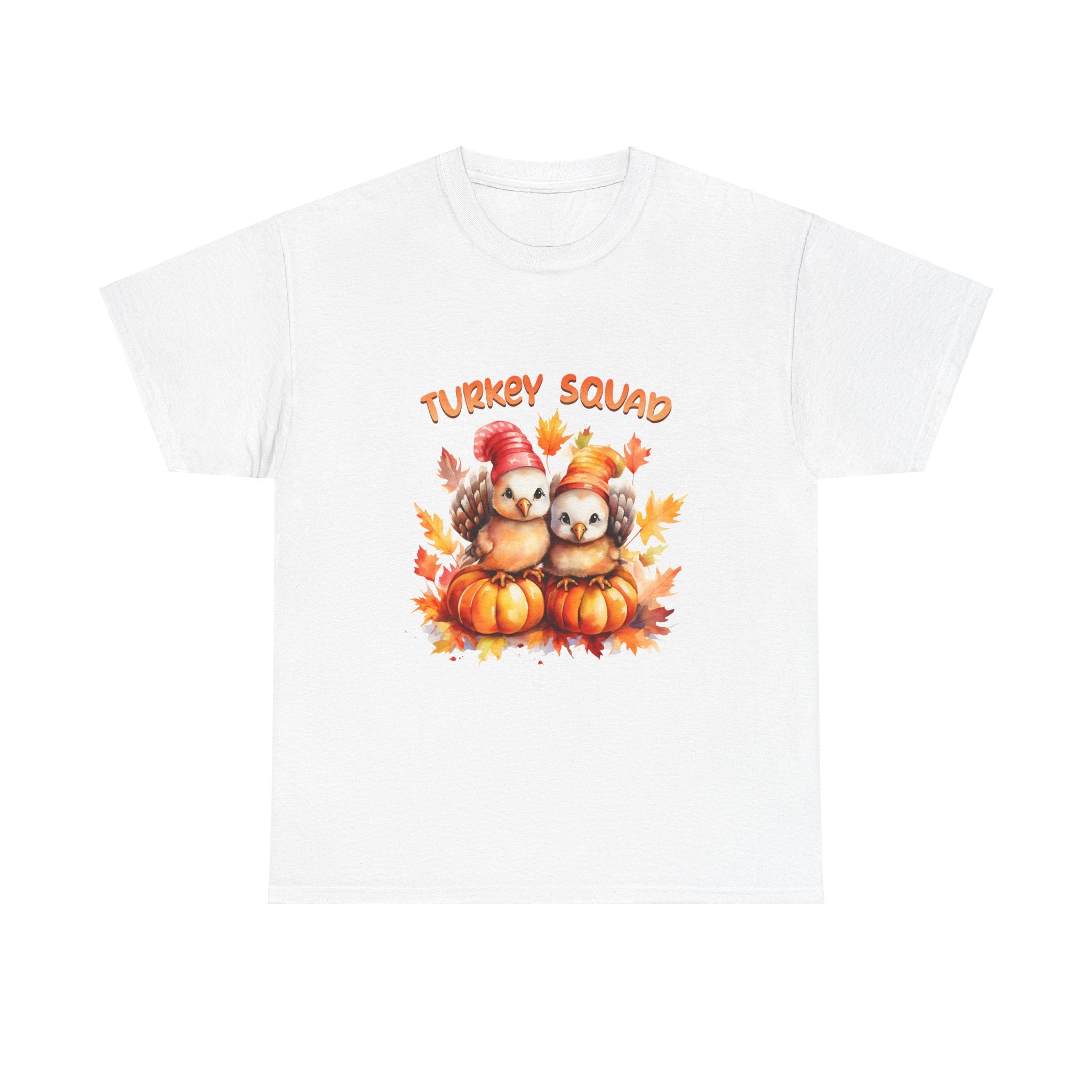 Turkey Squad: Cute Chicks Thanksgiving Tee