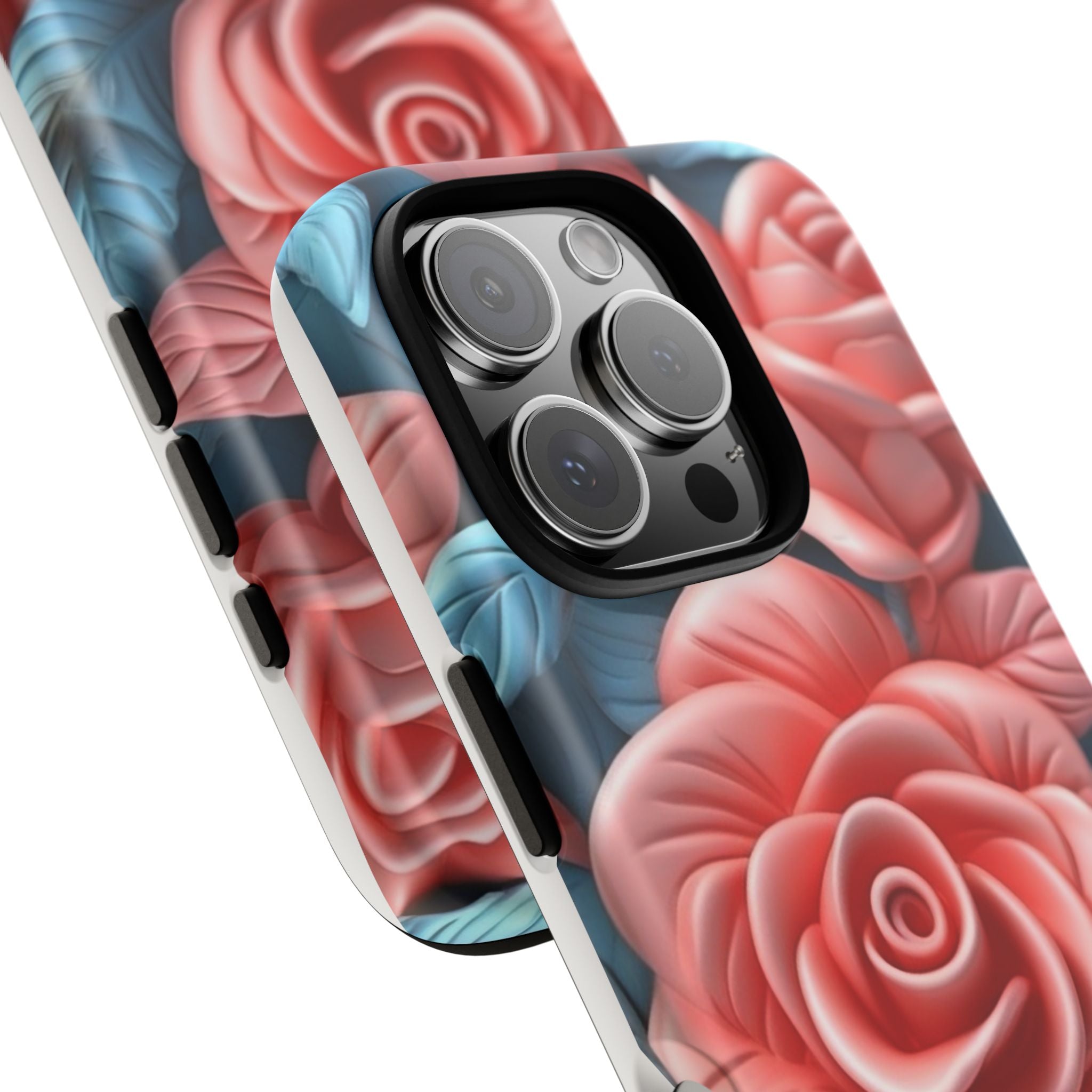 Stylized Floral iPhone Case - Hexagon Stone