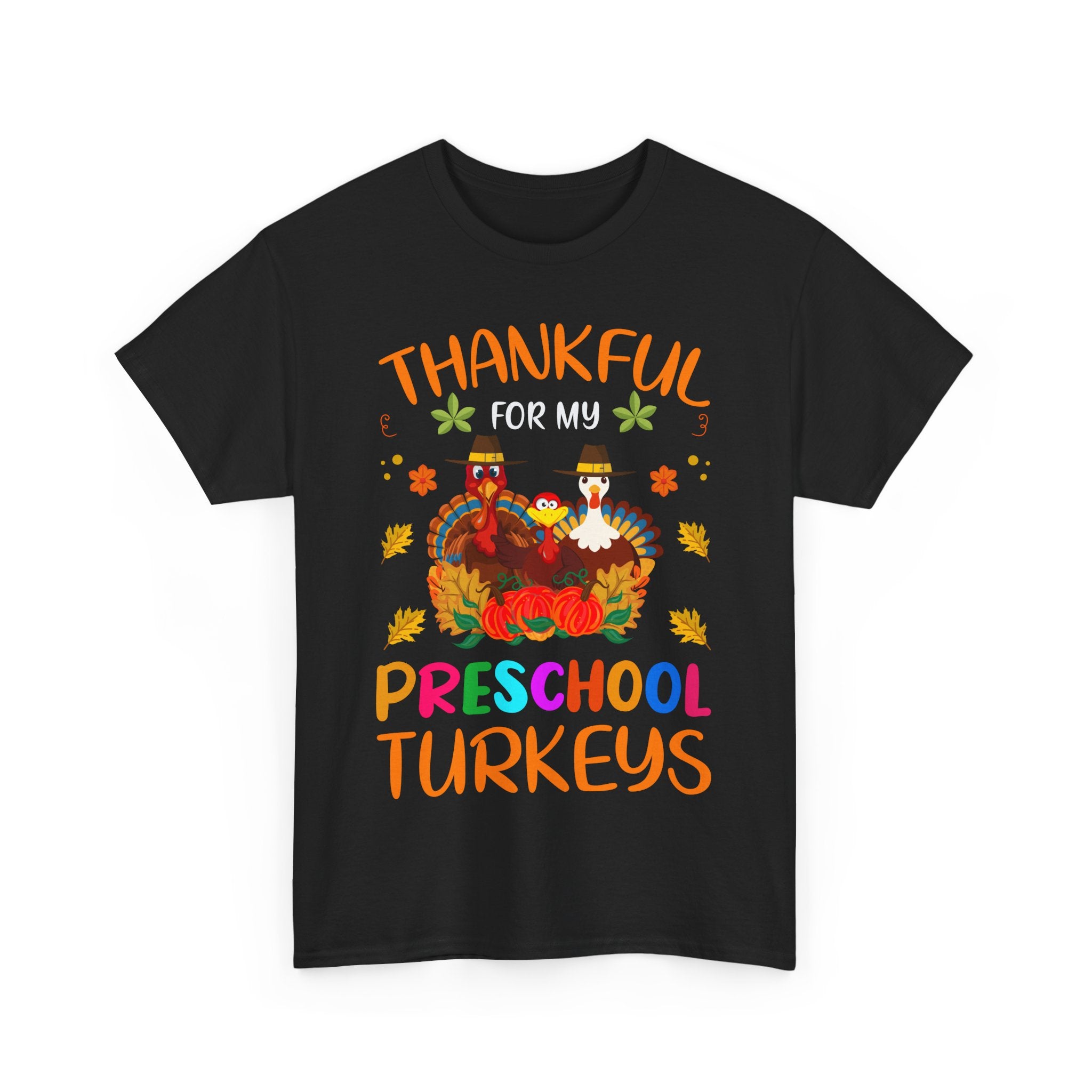 Thanksgiving Preschool Turkeys T-Shirt