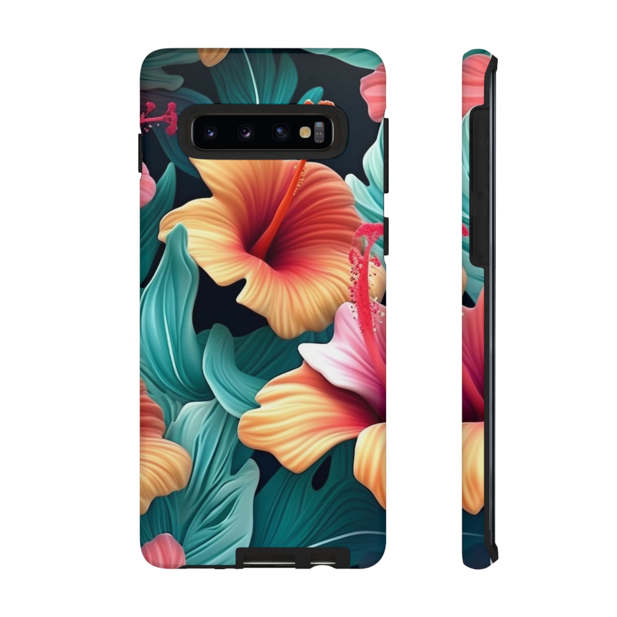 Vibrant Hibiscus Samsung Phone Case