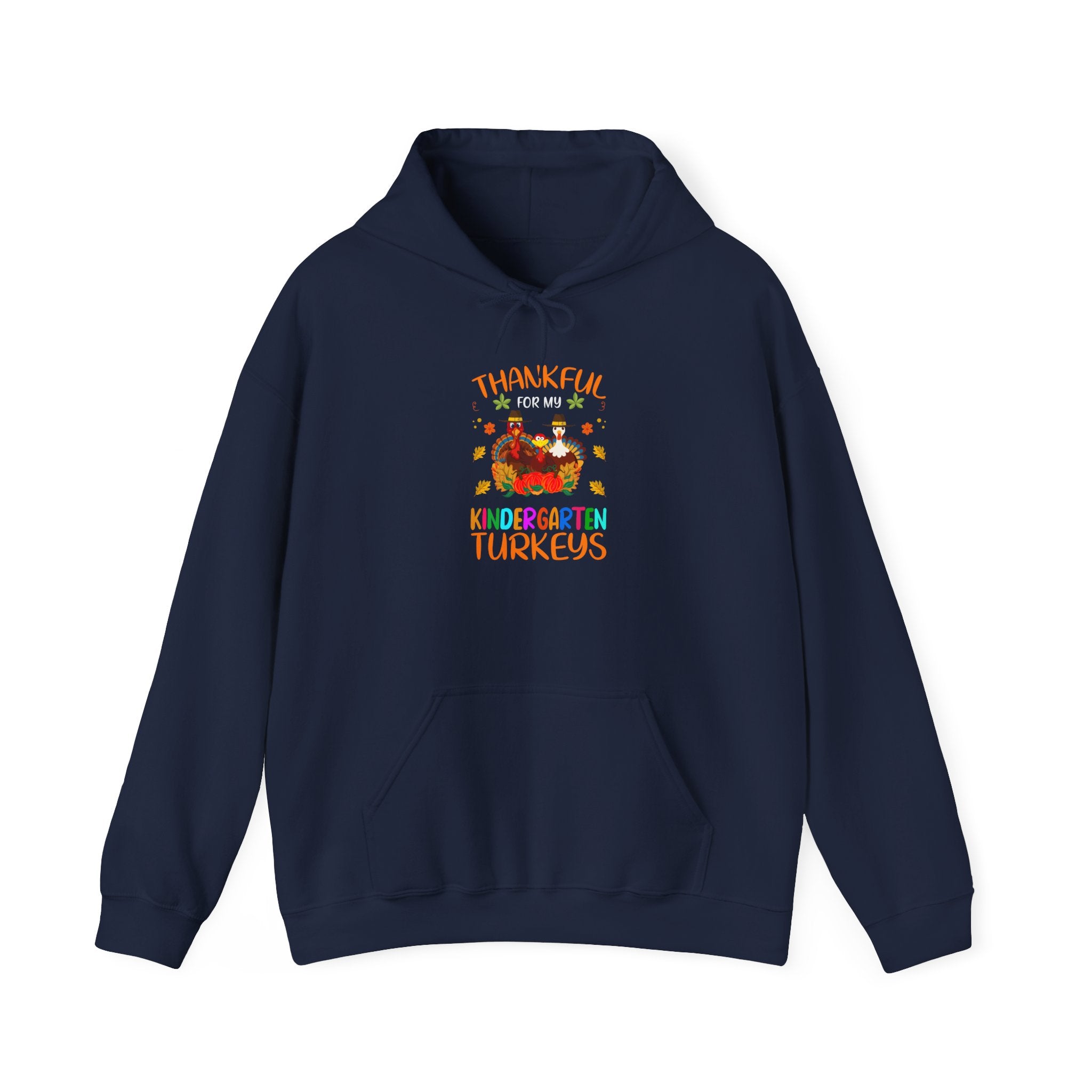 Thanksgiving Kindergarten Turkey Hoodie