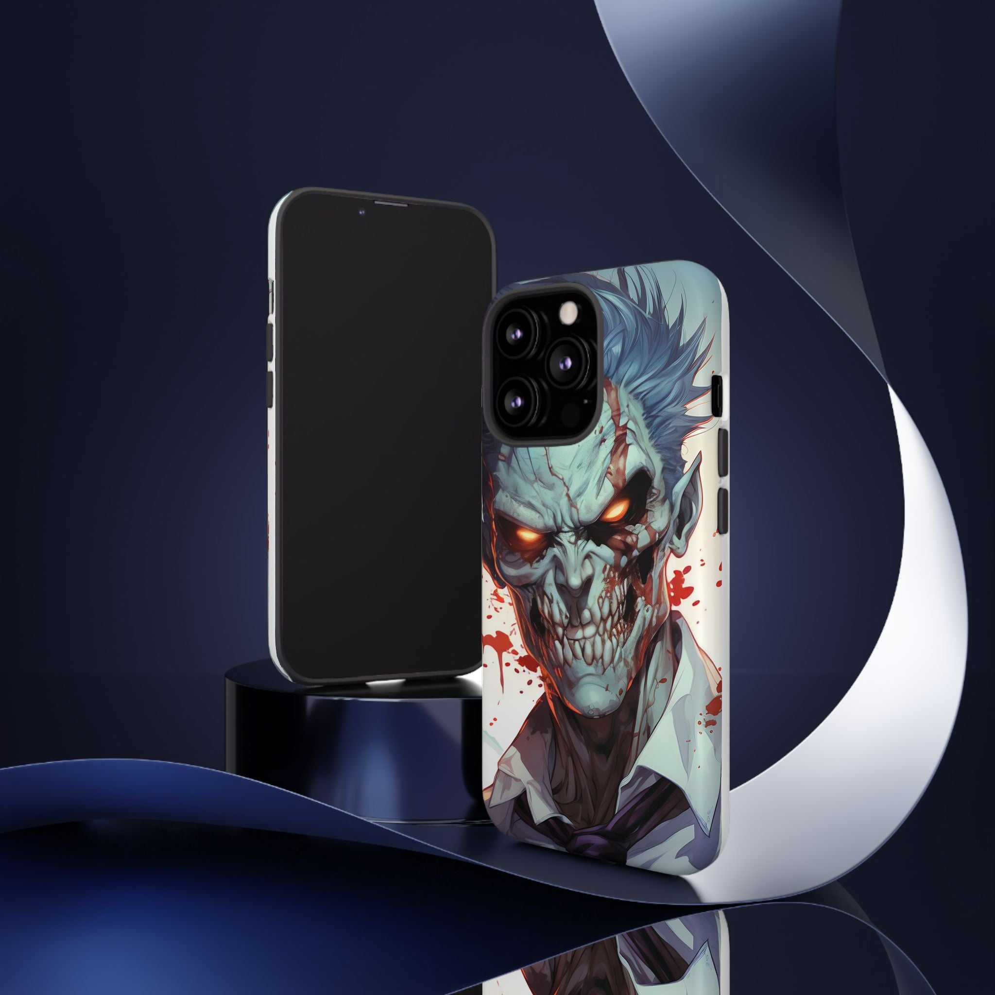 Zombie Elegance Hexagon iPhone Case