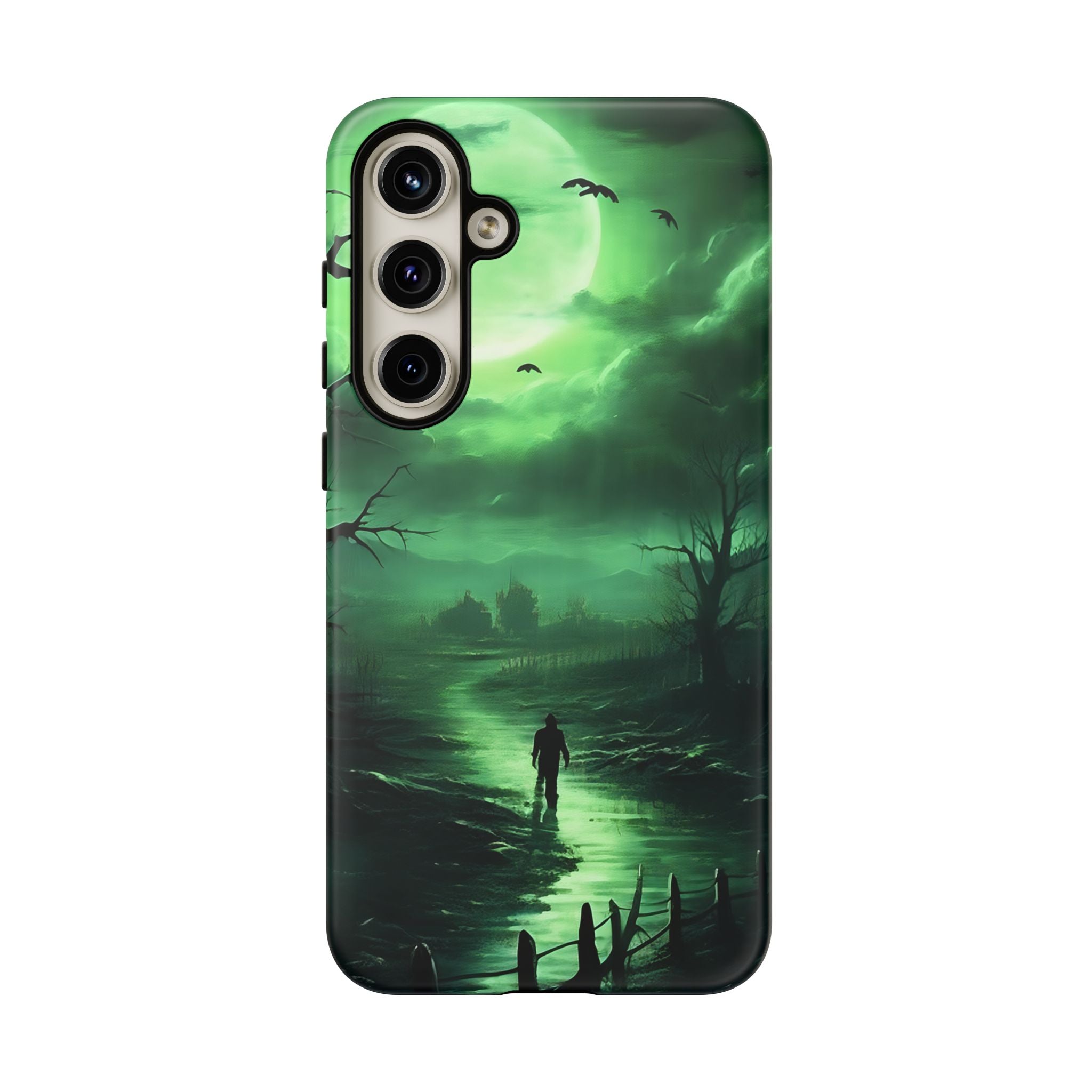 Eerie Swamp Moon Samsung Case