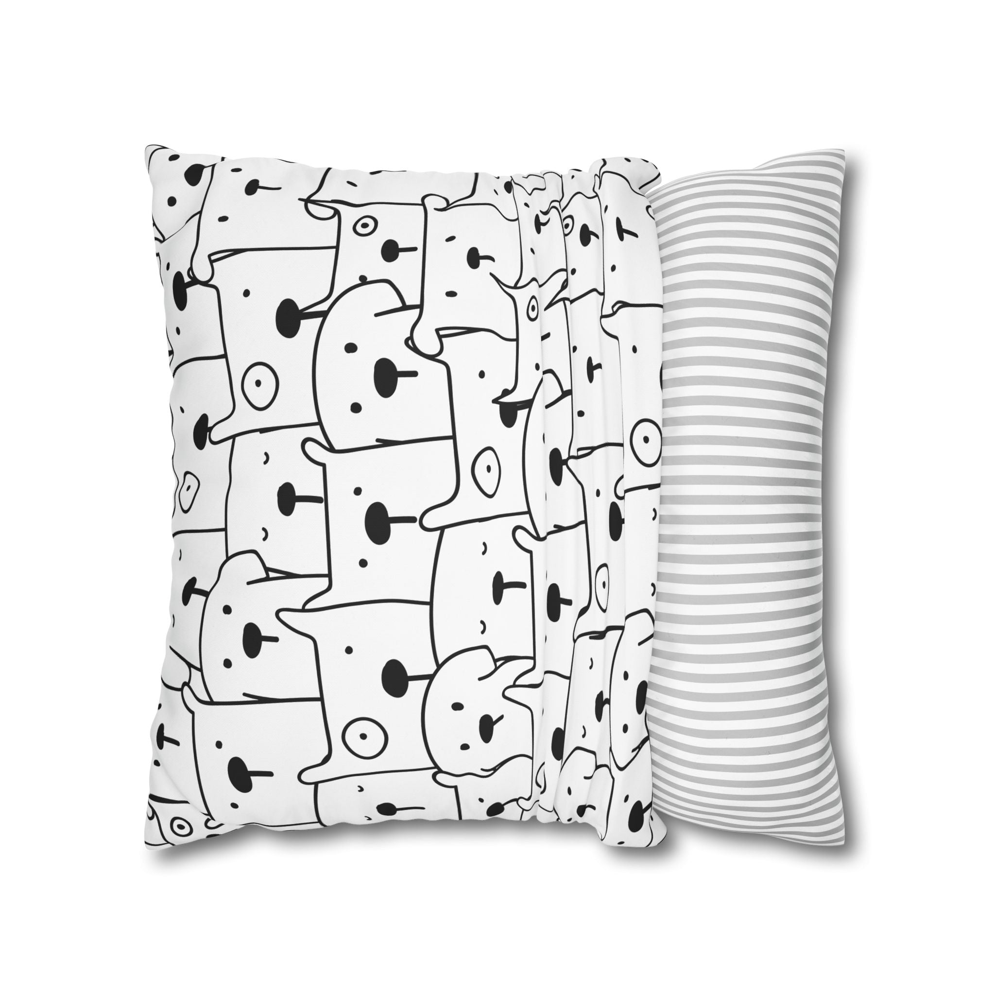 Cute Cartoon Dog Pillowcase - Puppy Party