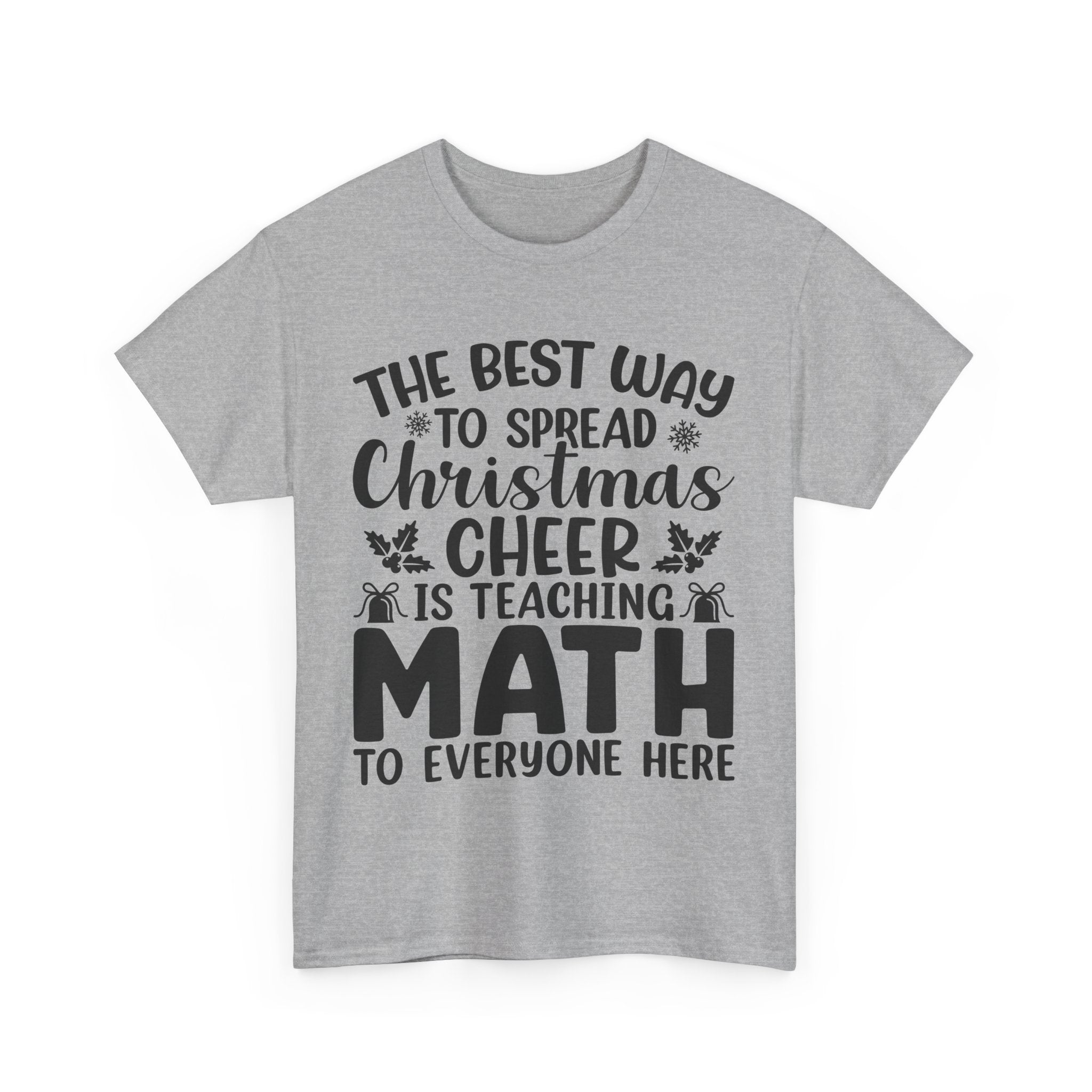 Math Teacher Christmas Cheer T-Shirt