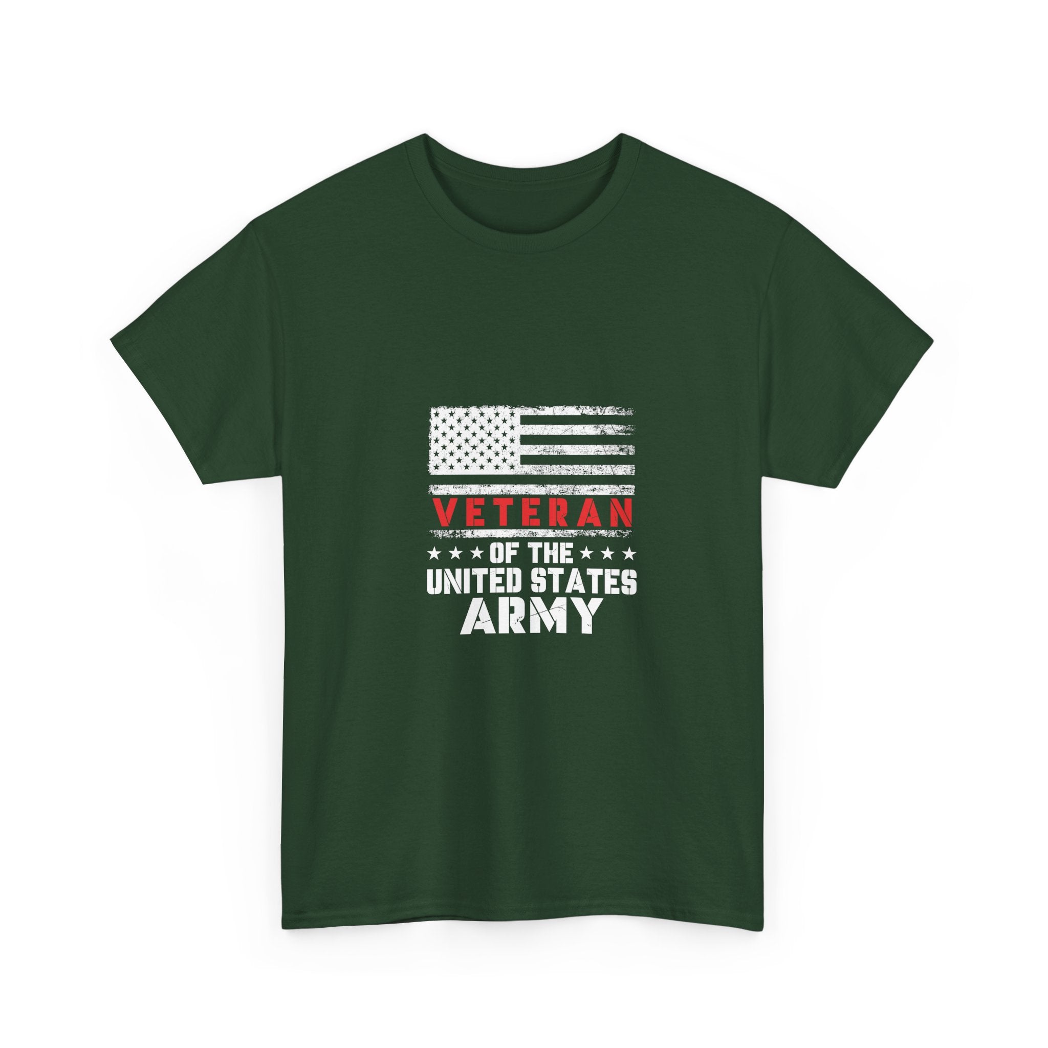 Veteran US Army T-Shirt - Vintage Flag