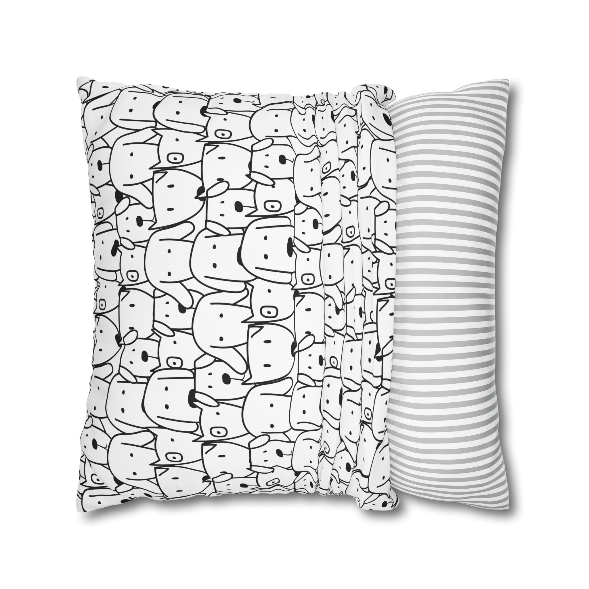 Cute Cartoon Dogs Pillowcase - Kids