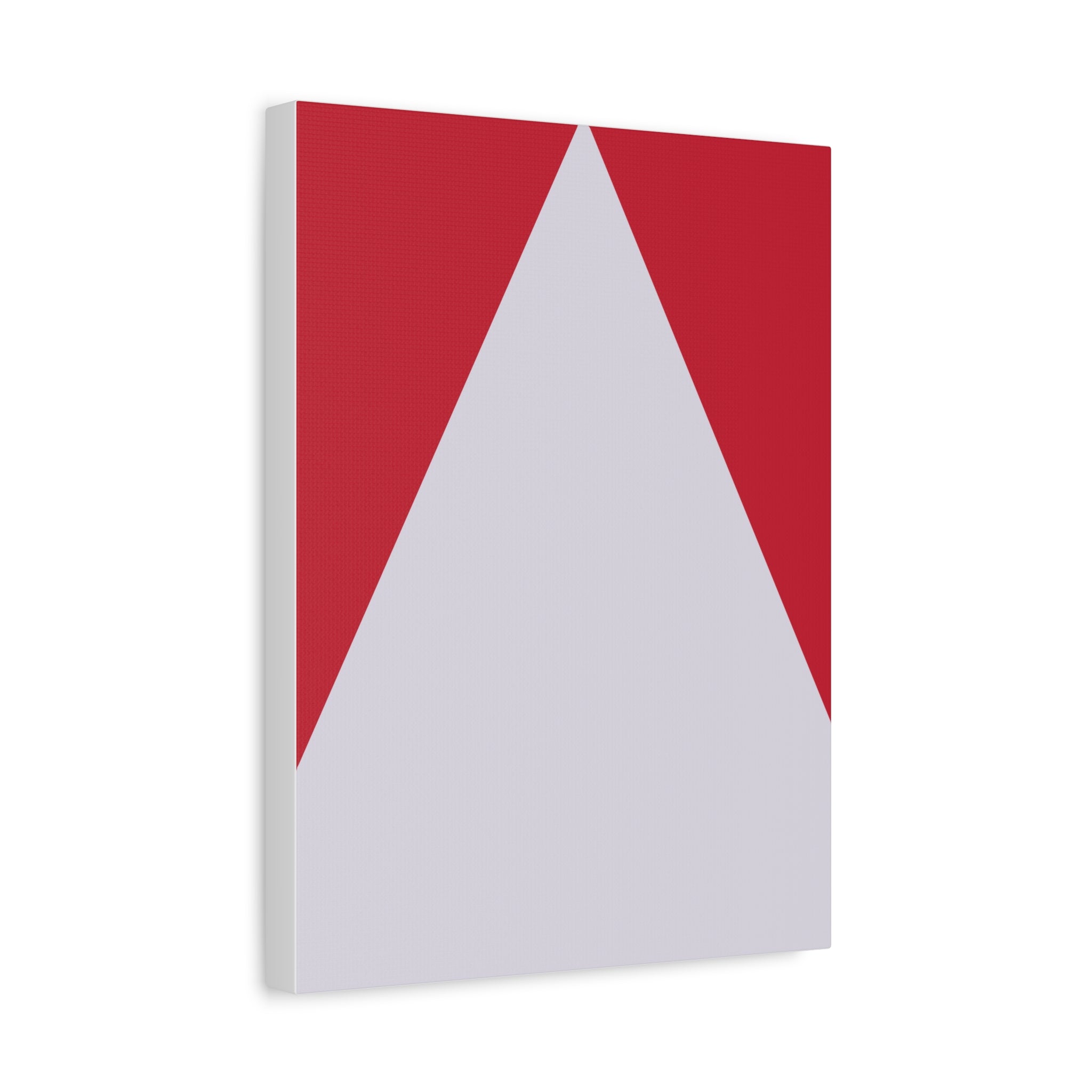 Geometric Triangle Canvas Art Print