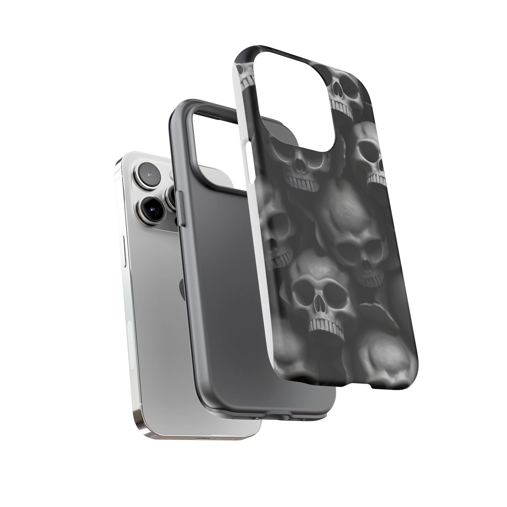 Memento Mori: Hexagon Stone iPhone Case