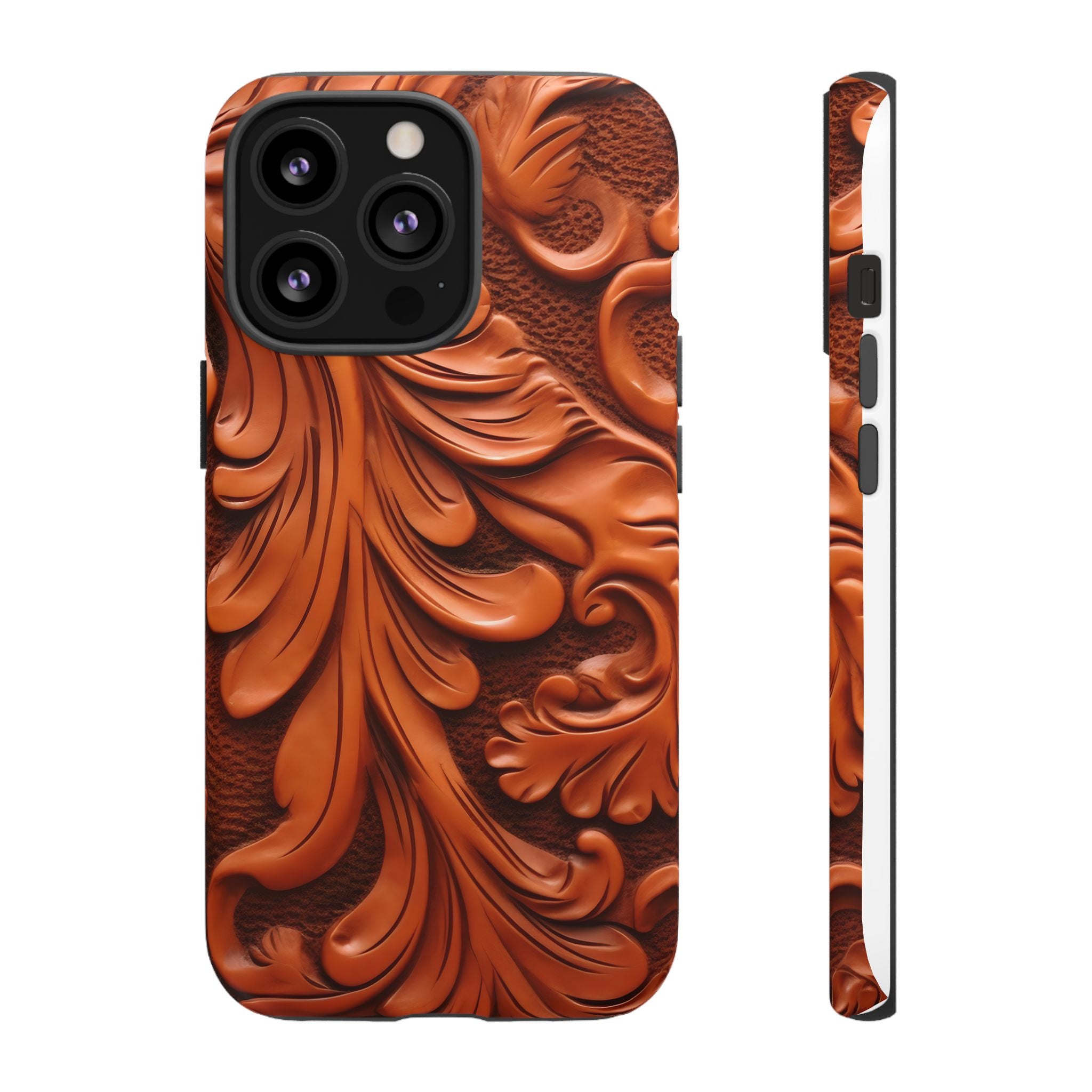 Baroque Acanthus Hexagon iPhone Case