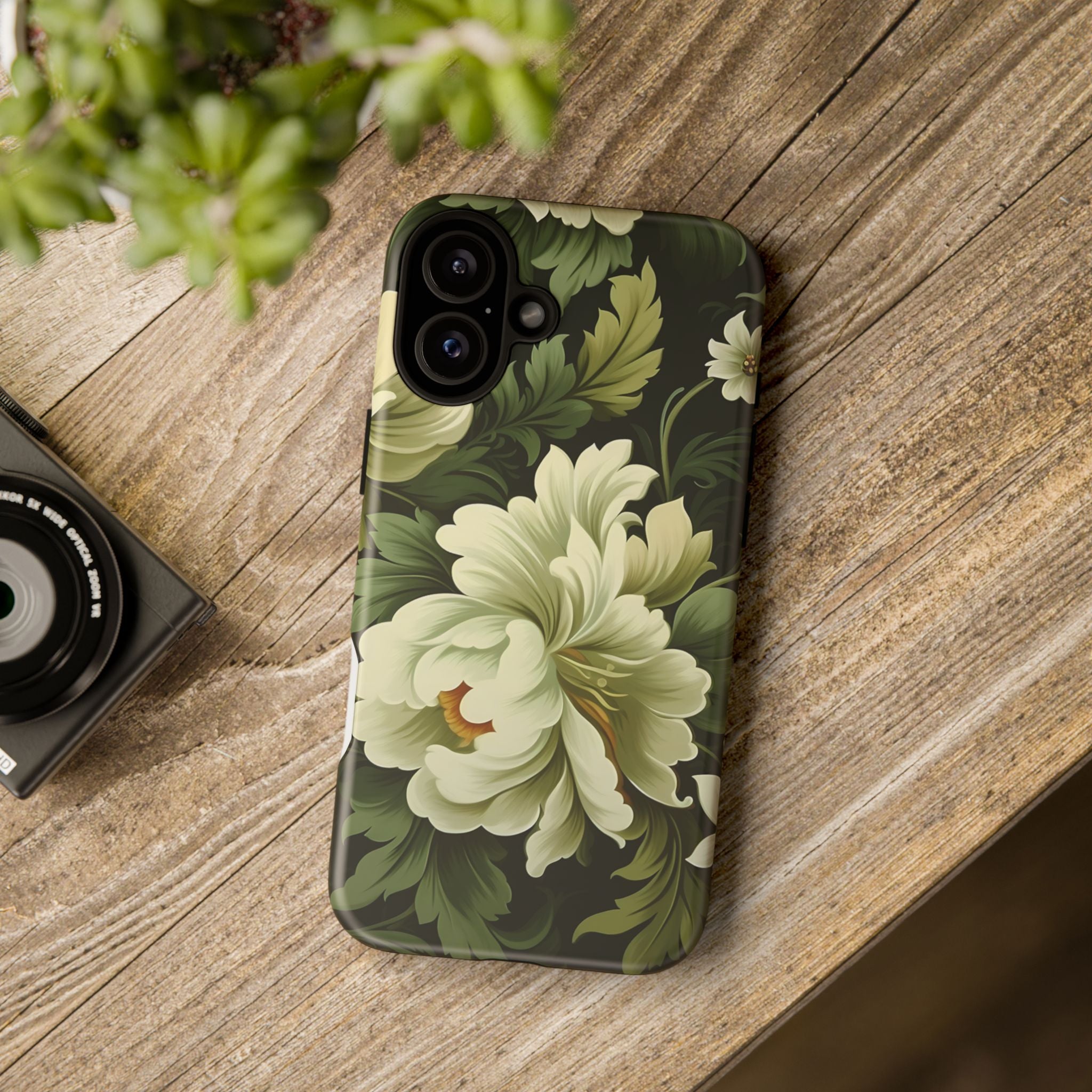 Opulent Floral Hexagon iPhone Case