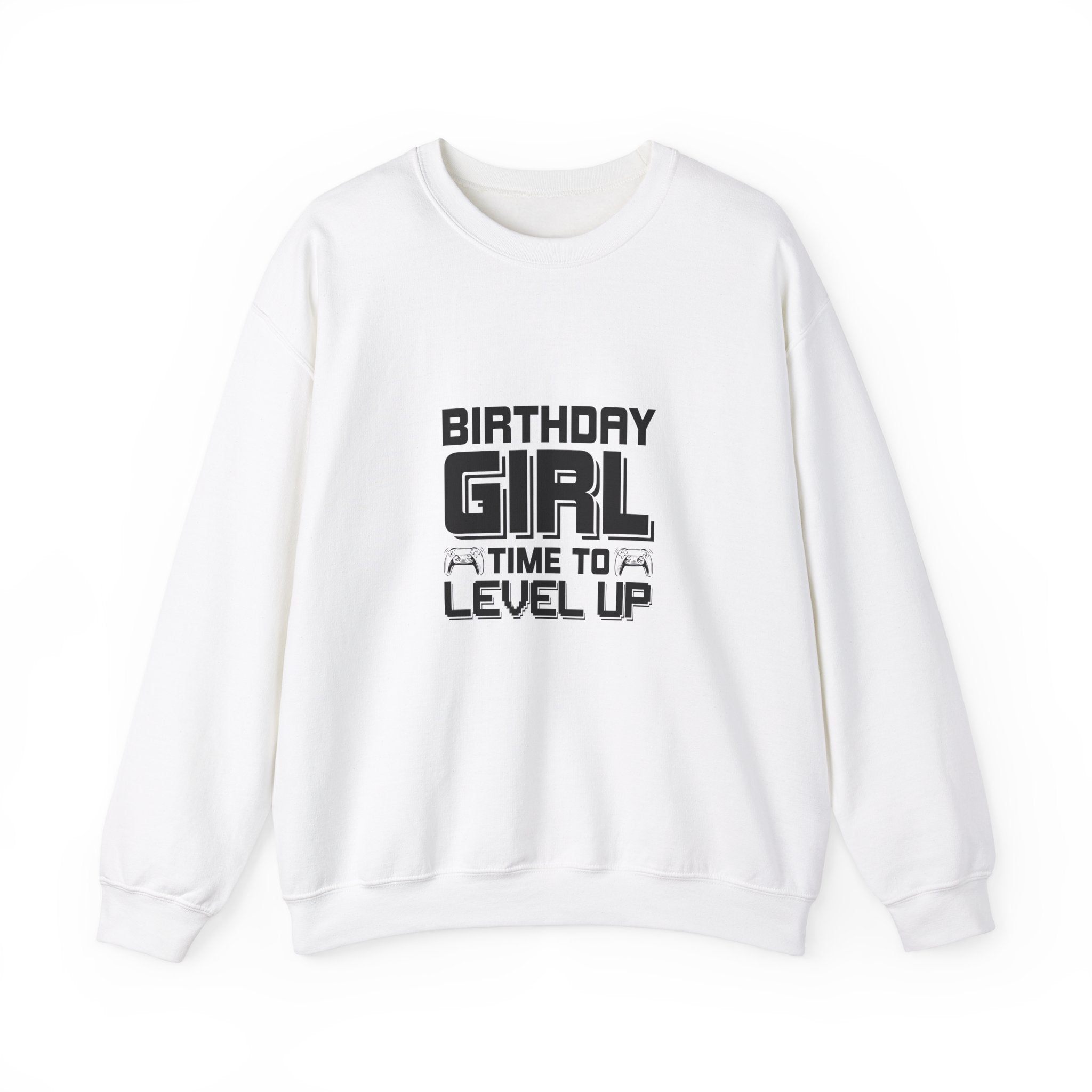 Birthday Girl Level Up Gamer Sweatshirt