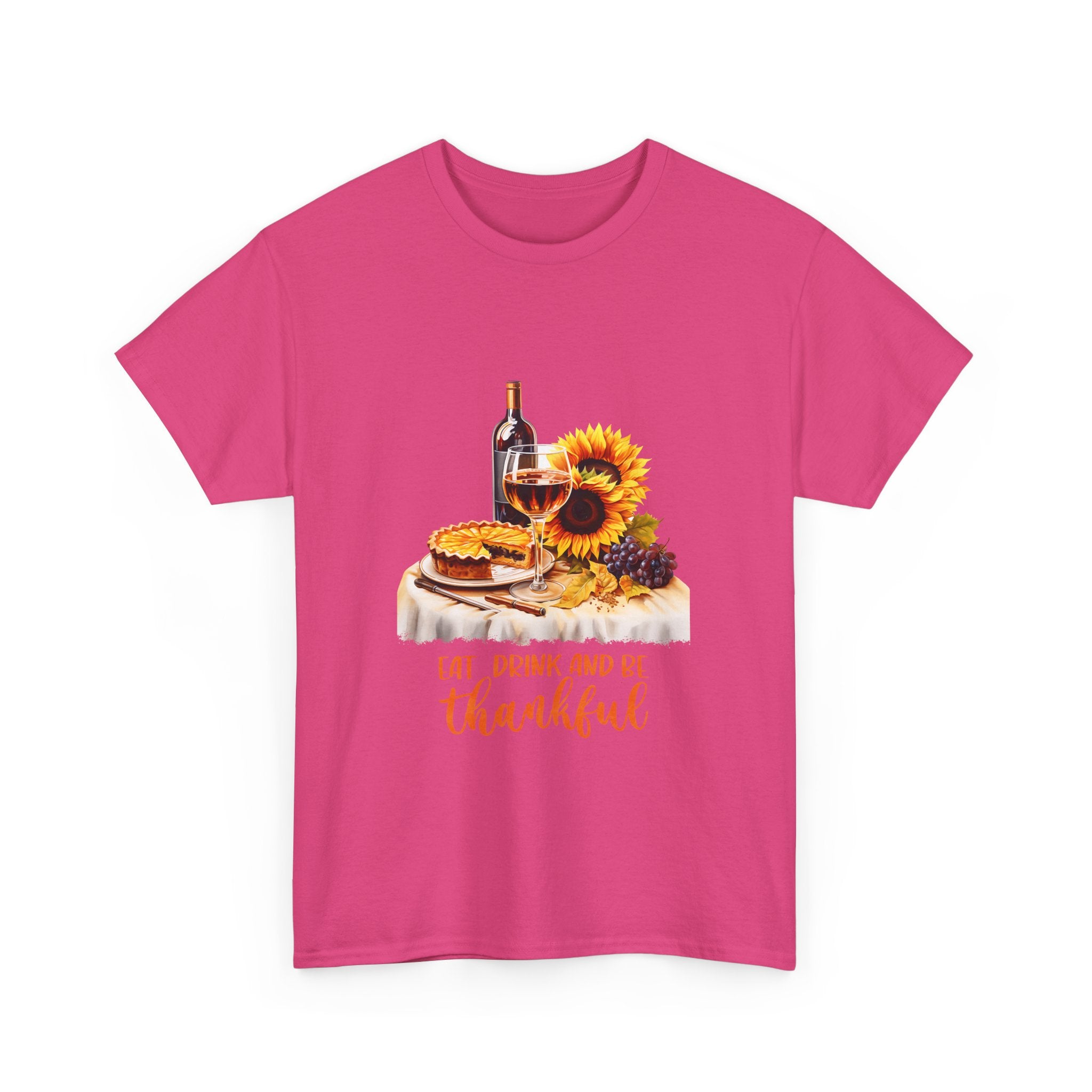 Thanksgiving Pie & Wine T-Shirt