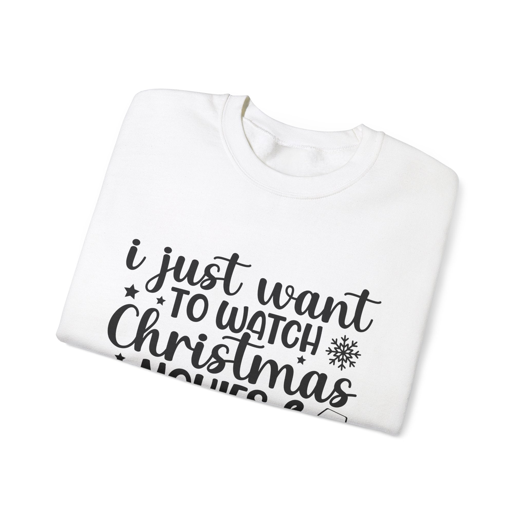 Cozy Christmas Movie Sweatshirt