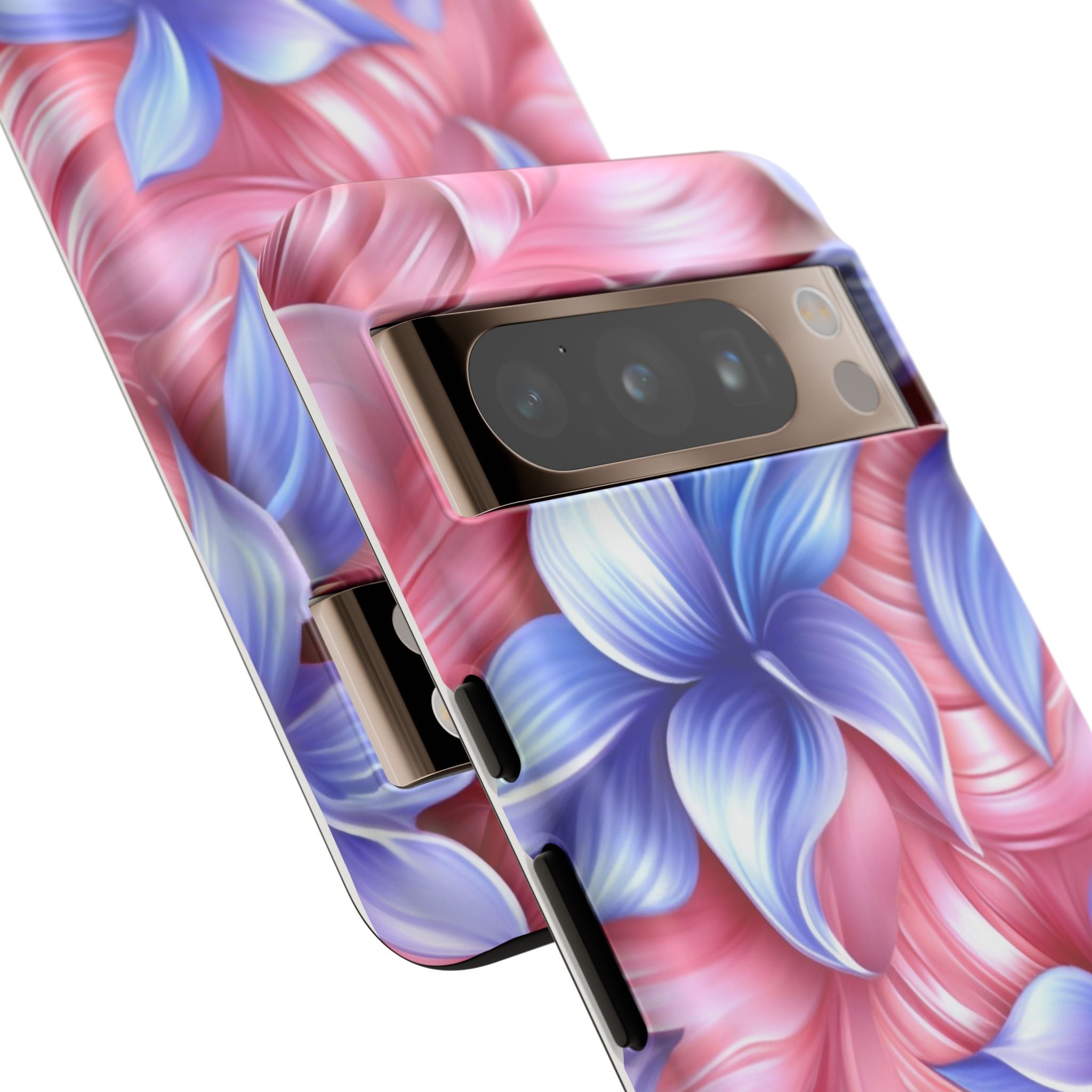 Whimsical Pink Flower Google Pixel Case (All Models)