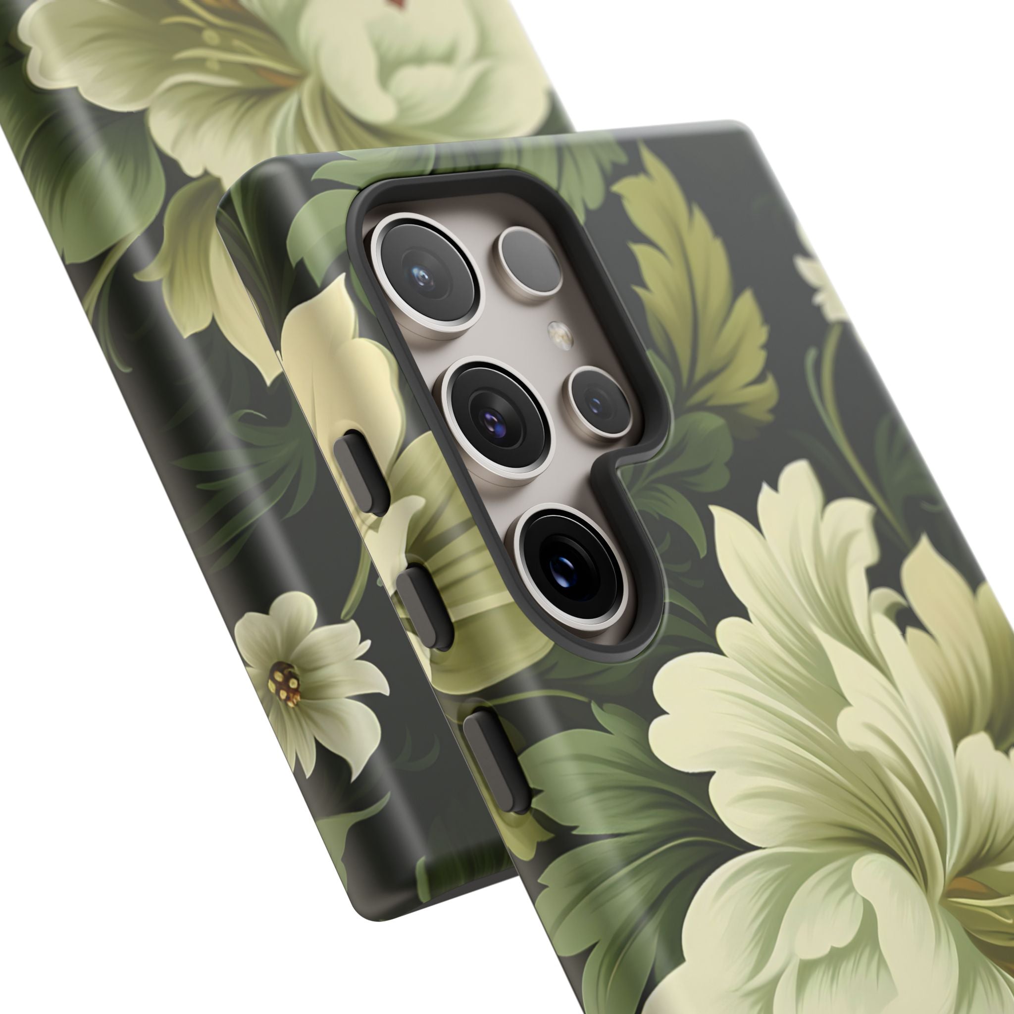 Opulent Floral Samsung Case - Dark Green