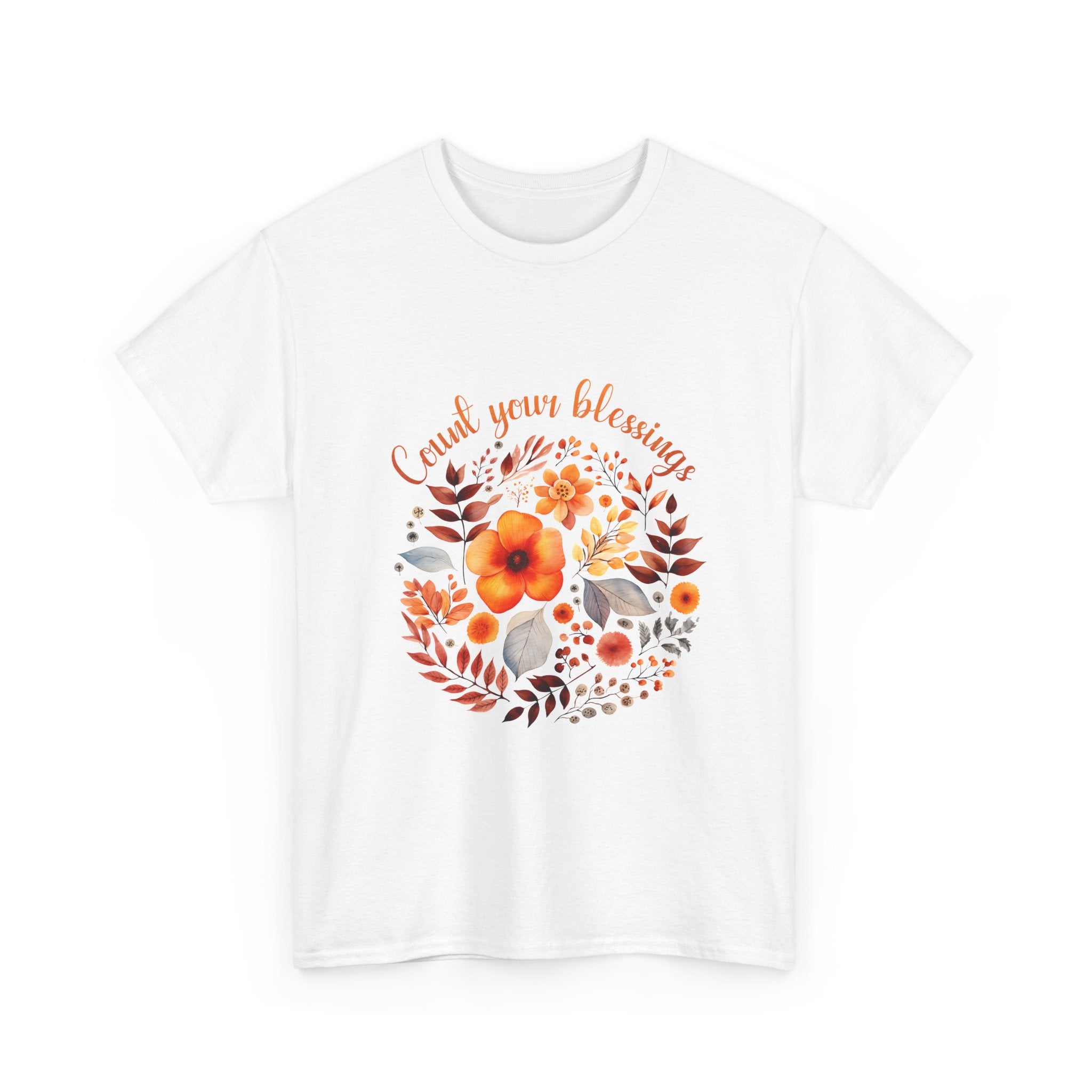 Count Your Blessings Thanksgiving Tee