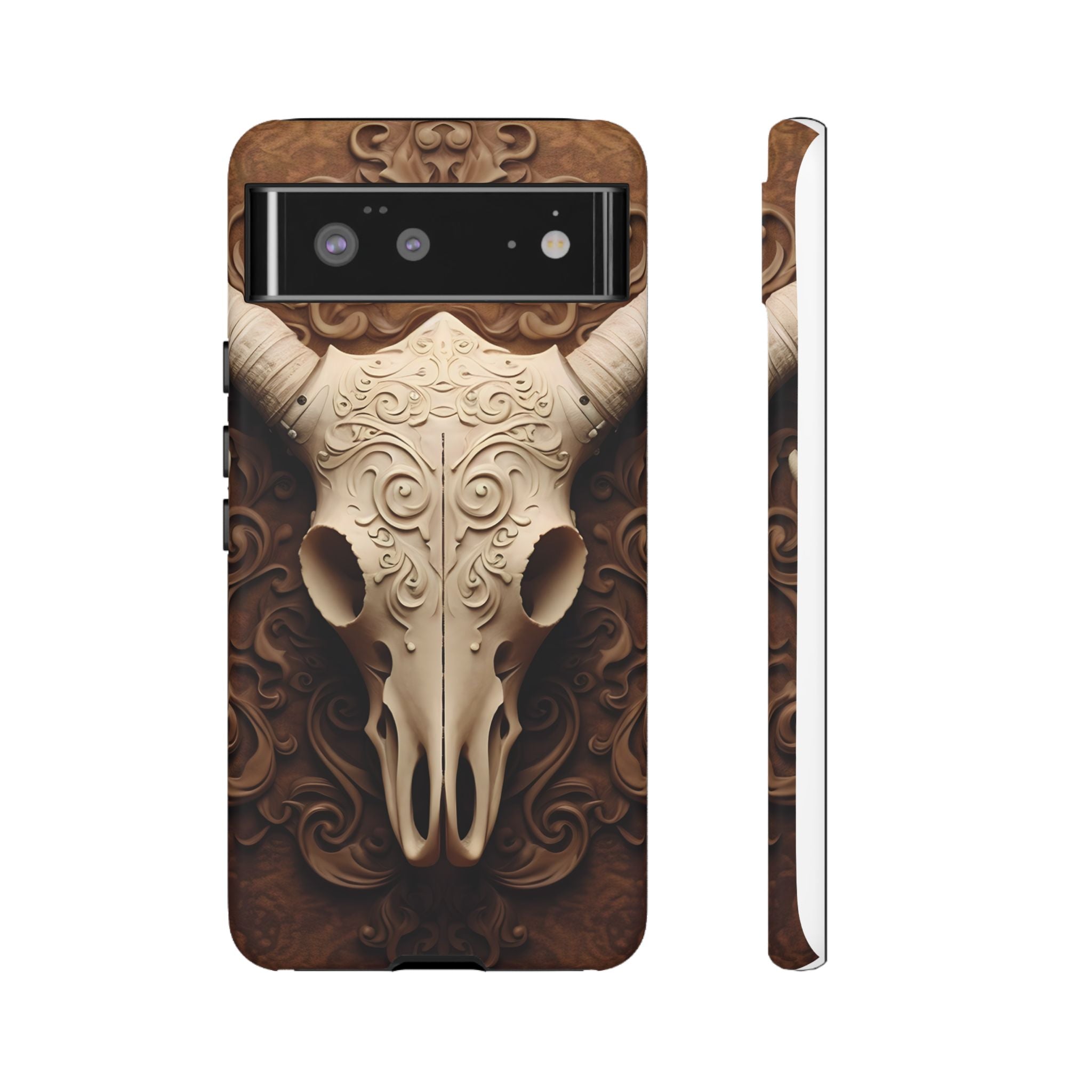 Baroque Ram Skull Google Pixel Case (All Models)