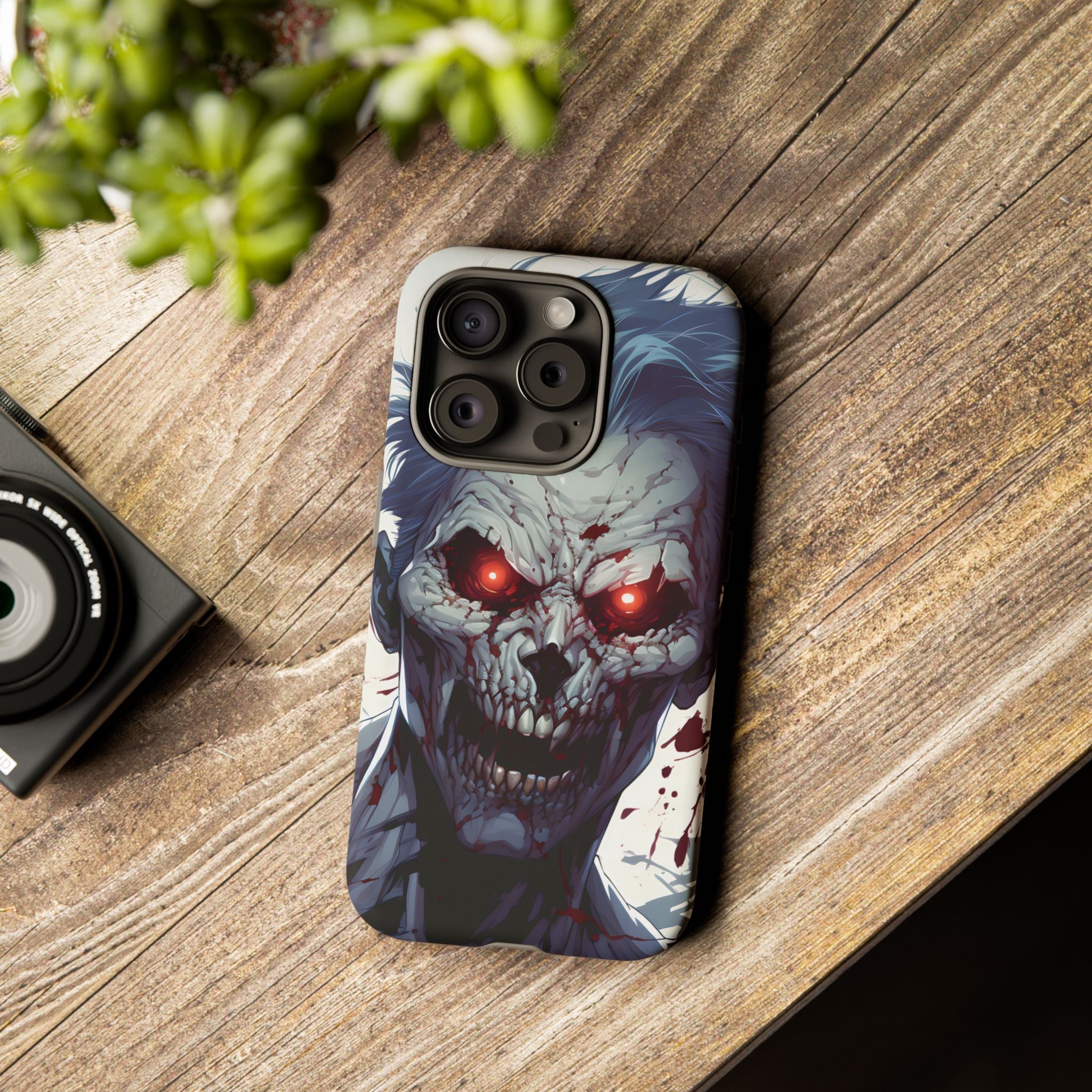 Zombie Horror Hexagon iPhone Case