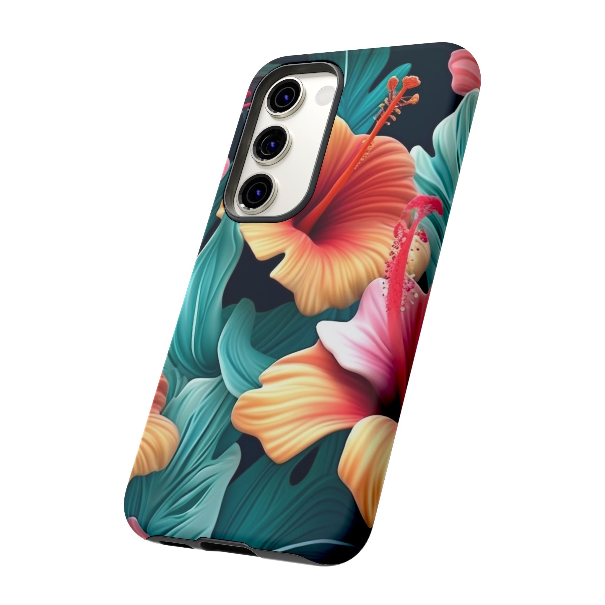 Vibrant Hibiscus Samsung Phone Case