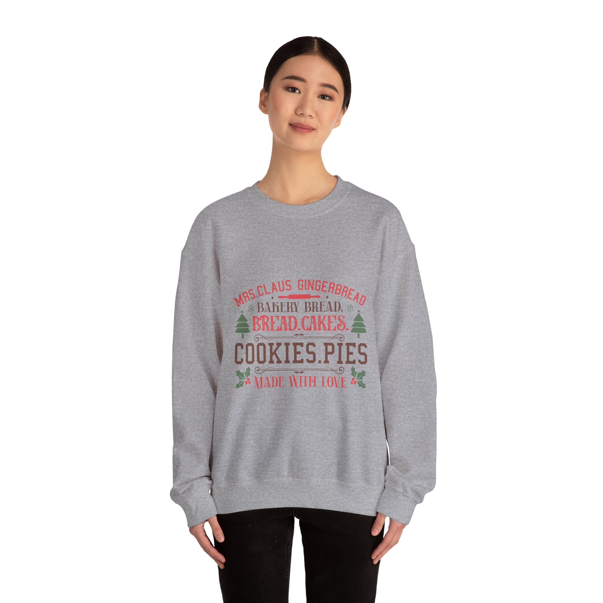 Mrs. Claus Gingerbread Bakery Sweatshirt