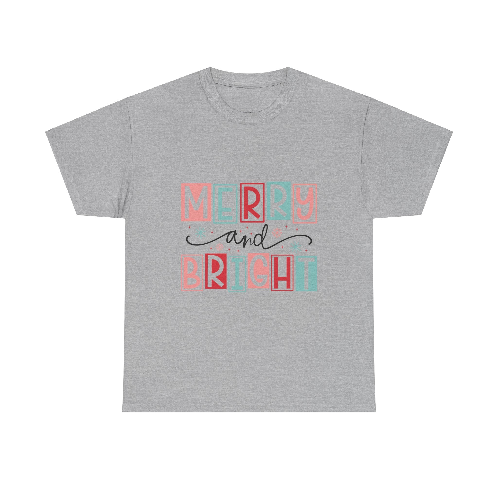 Merry Bright Retro Christmas T-Shirt