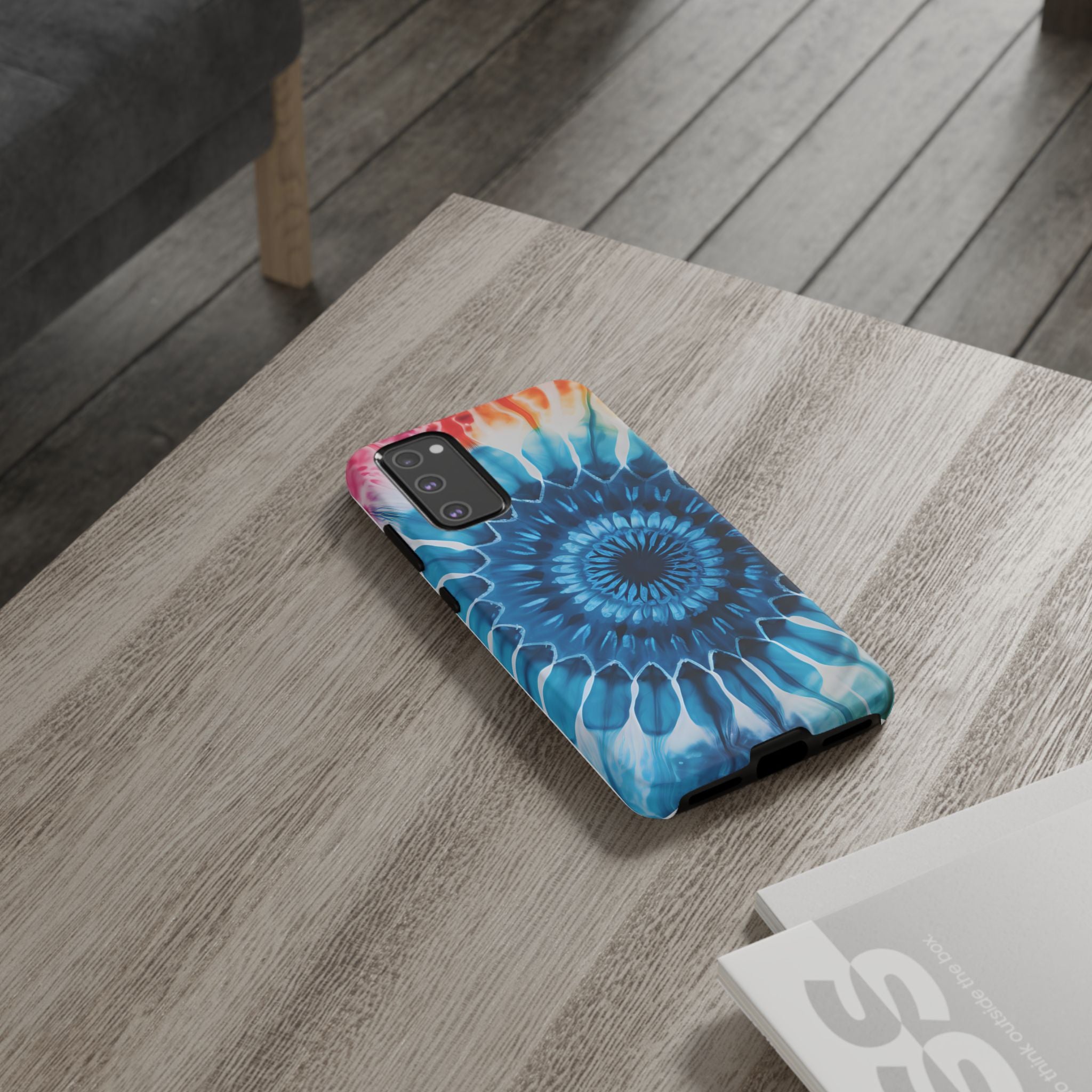 Cosmic Mandala Tie-Dye Samsung Case