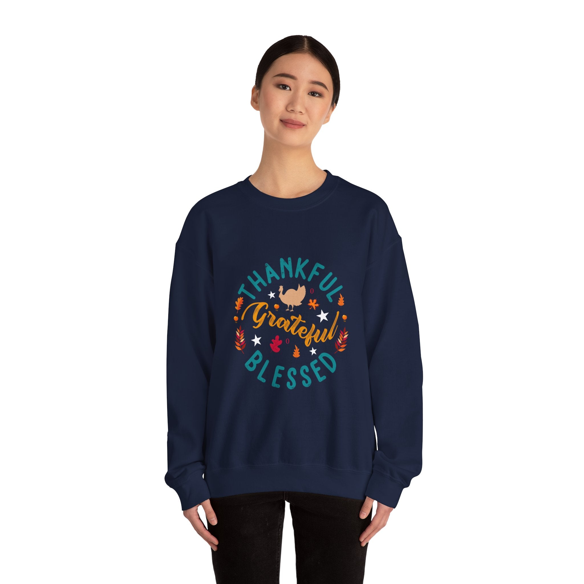 Thanksgiving Grateful Blessed Sweatshirt