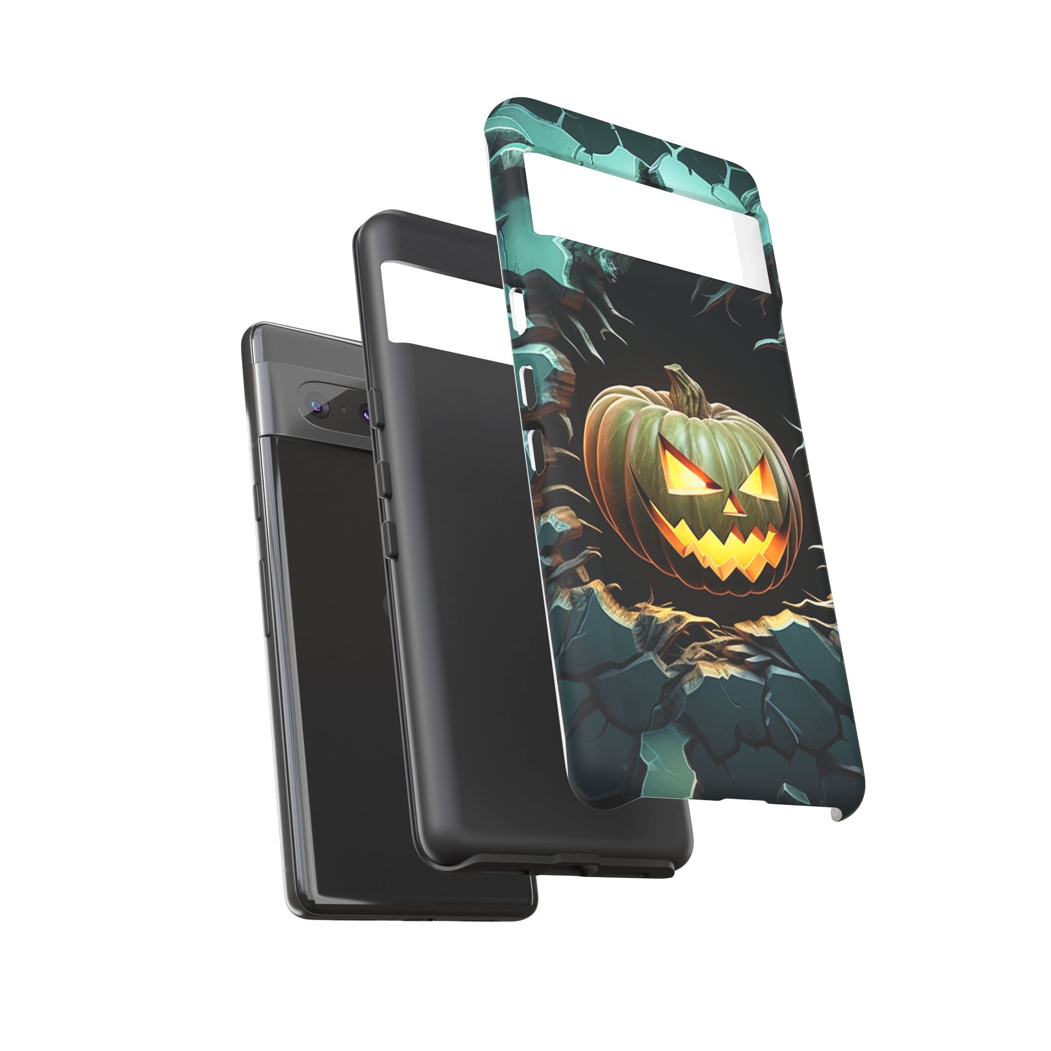 Spooky Jack-o'-Lantern Google Pixel Case (All Models)