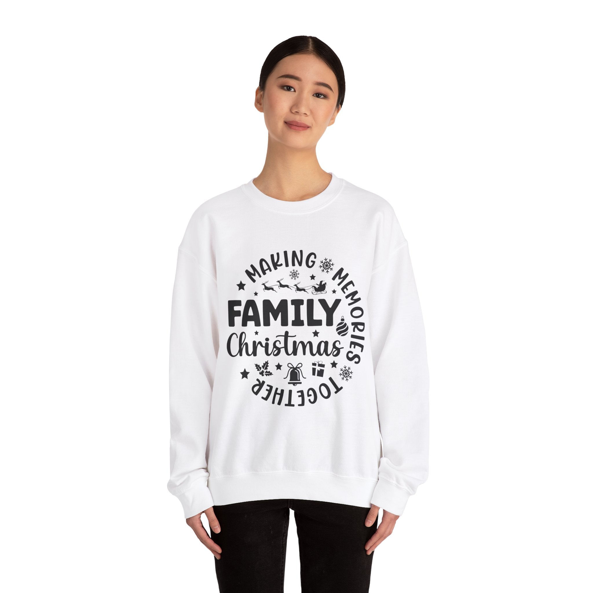 Family Christmas Sweatshirt: Making Memories