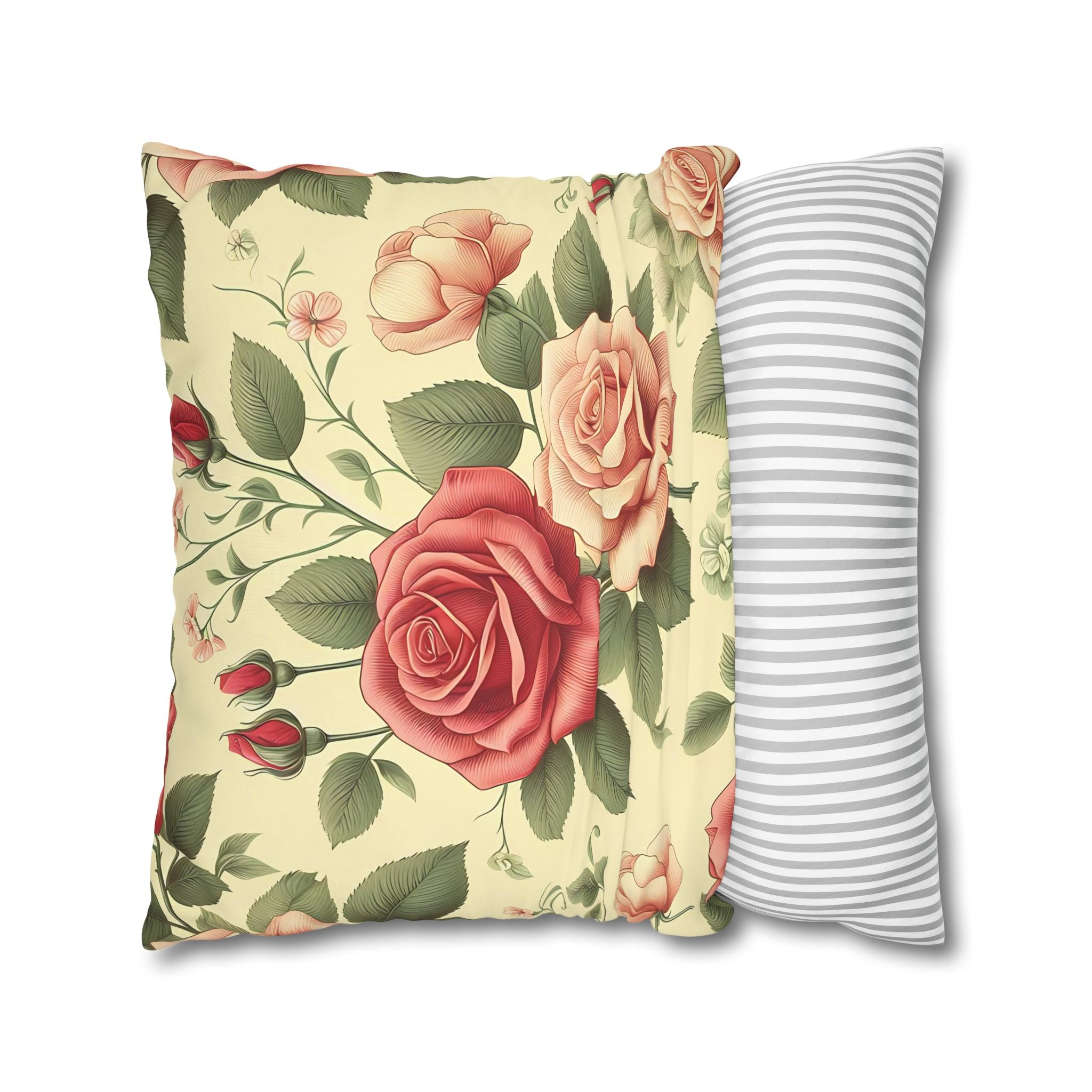 Vintage Rose Pillowcase - Floral Charm