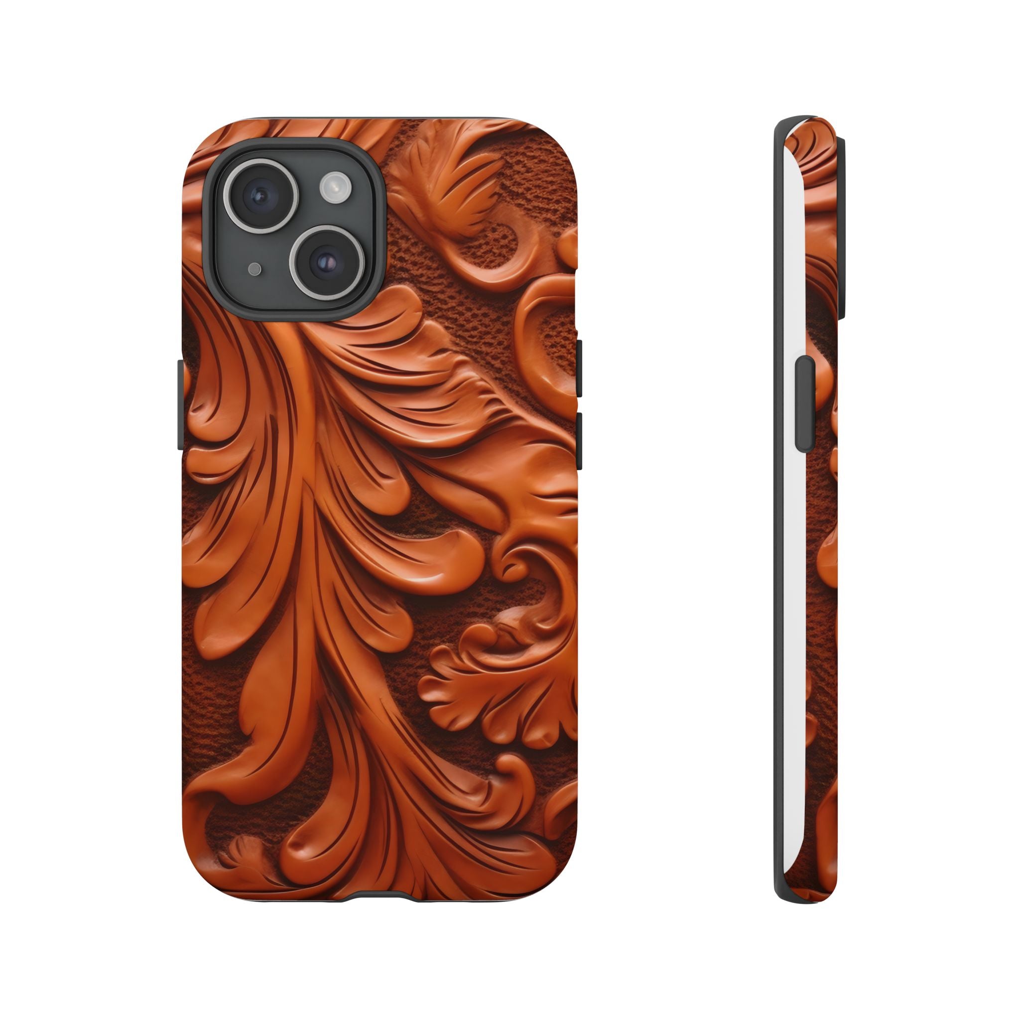 Baroque Acanthus Hexagon iPhone Case